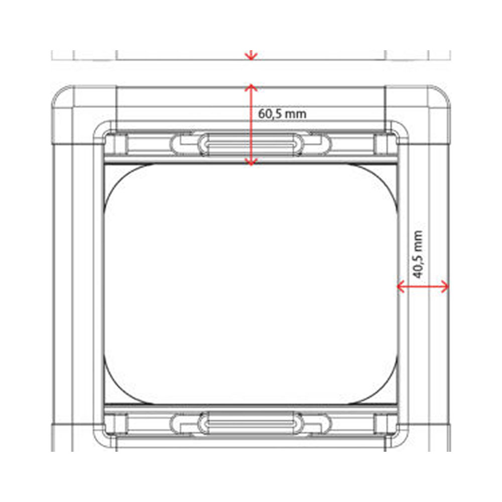 Купить Светозащитная шторка и москитная сетка Seaview Seascreen Roller SSR-L70-627-627-WHT-WHT-R42-L 627x627мм размер 70 с рамочной лентой белая 7ft.ru в интернет магазине Семь Футов
