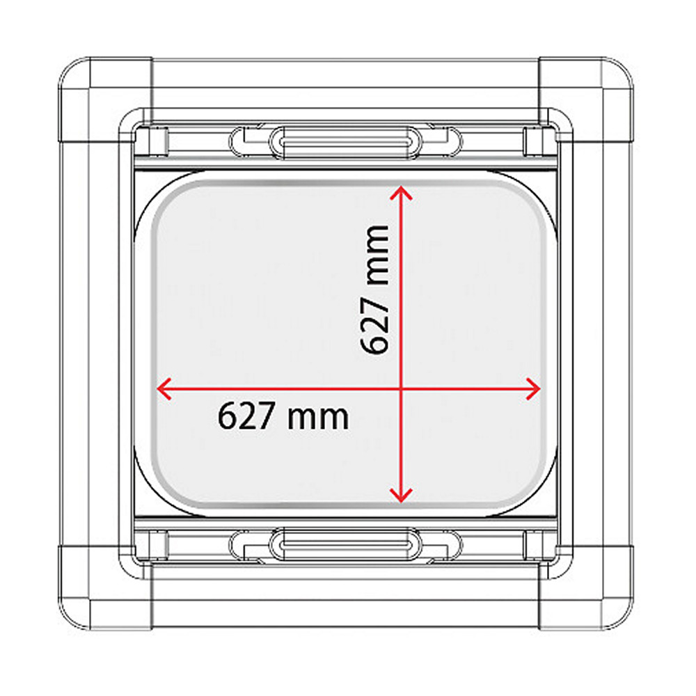 Купить Светозащитная шторка и москитная сетка Seaview Seascreen Roller SSR-L70-627-627-WHT-WHT-R42-L 627x627мм размер 70 с рамочной лентой белая 7ft.ru в интернет магазине Семь Футов
