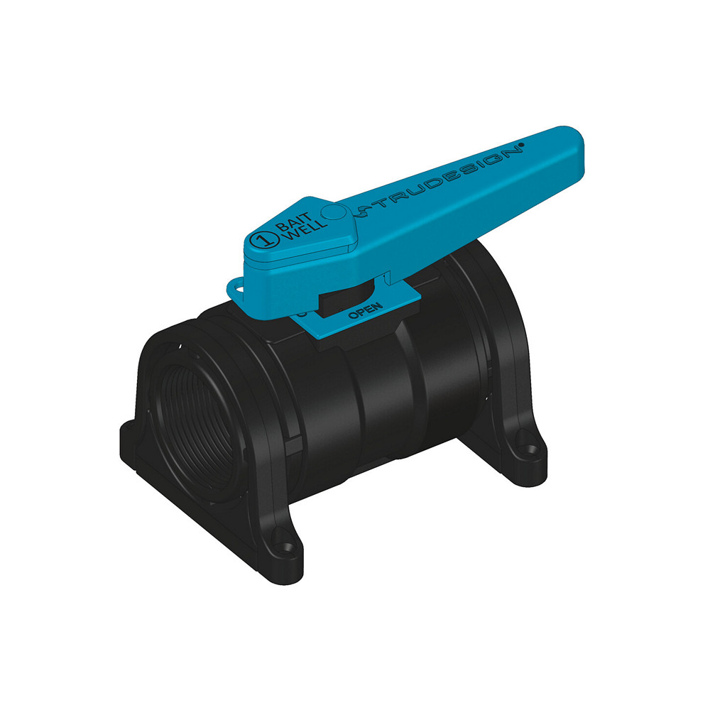 Купить Кронштейн для крепления шарового крана TruDesign 91306 под резьбу 1"1/4-1"1/2 из черного нейлона 7ft.ru в интернет магазине Семь Футов