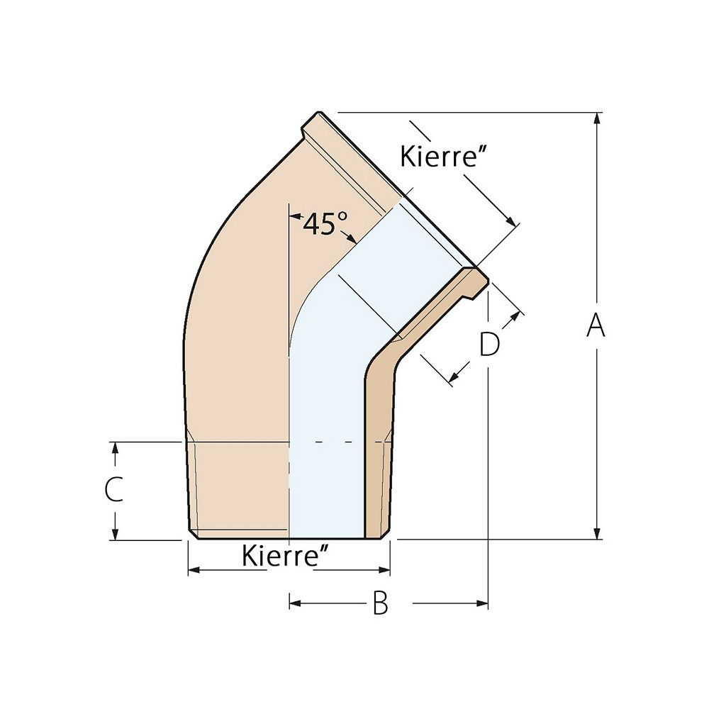 Купить Колено латунное Guidi Marine 0121#100004 BULK угол 45° внутренняя-наружная резьба 1/2" 50шт 7ft.ru в интернет магазине Семь Футов
