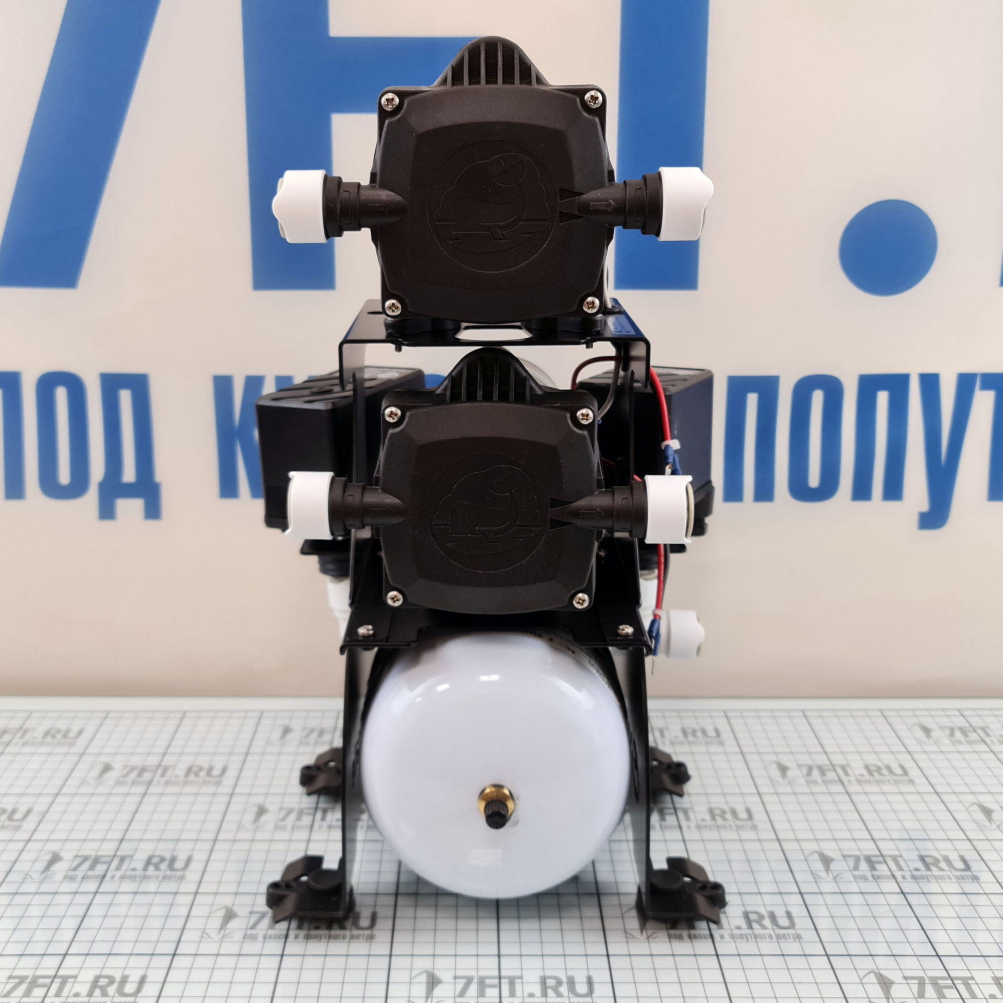 Купить Насосная станция двухступенчатая Whale UF3625B 24В 32л/мин 3бар штуцер 19мм 407×310×310мм бак 2л для водоснабжения 7ft.ru в интернет магазине Семь Футов