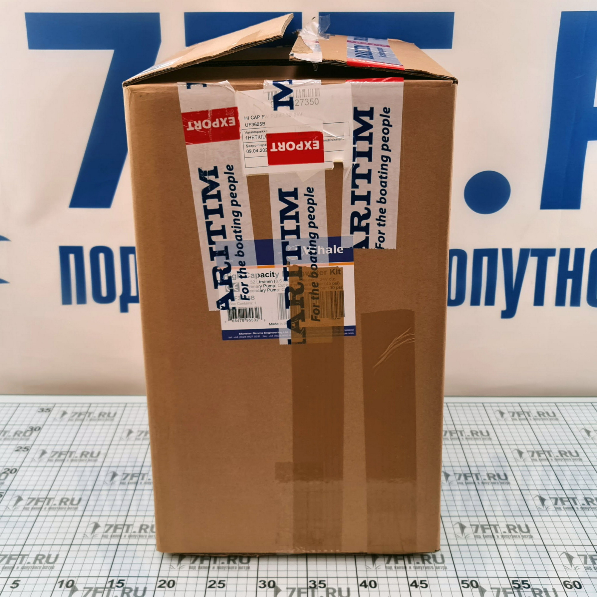 Купить Насосная станция двухступенчатая Whale UF2415B 12В 24л/мин 3бар штуцер 19мм 407×310×310мм бак 2л для водоснабжения 7ft.ru в интернет магазине Семь Футов