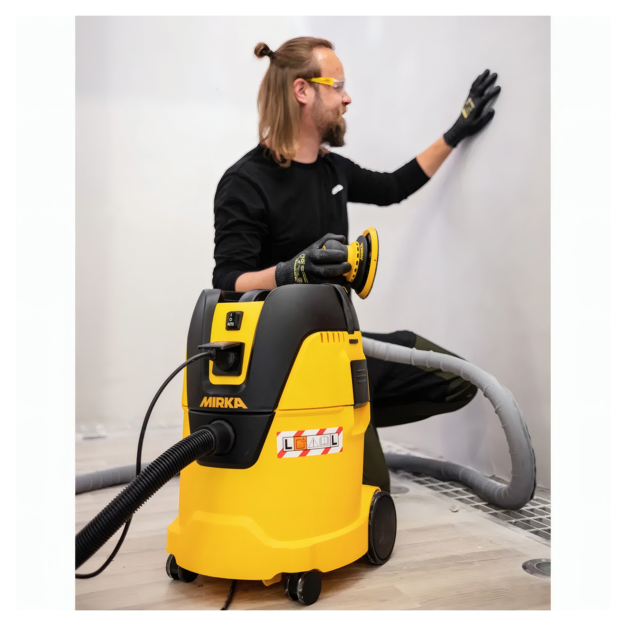 Купить Строительный пылесос Mirka Dust Extractor 1125L 8999000222 220-240В 1200Вт 25л 61дБ IPX4 375x390x530мм для сухой и влажной уборки 7ft.ru в интернет магазине Семь Футов