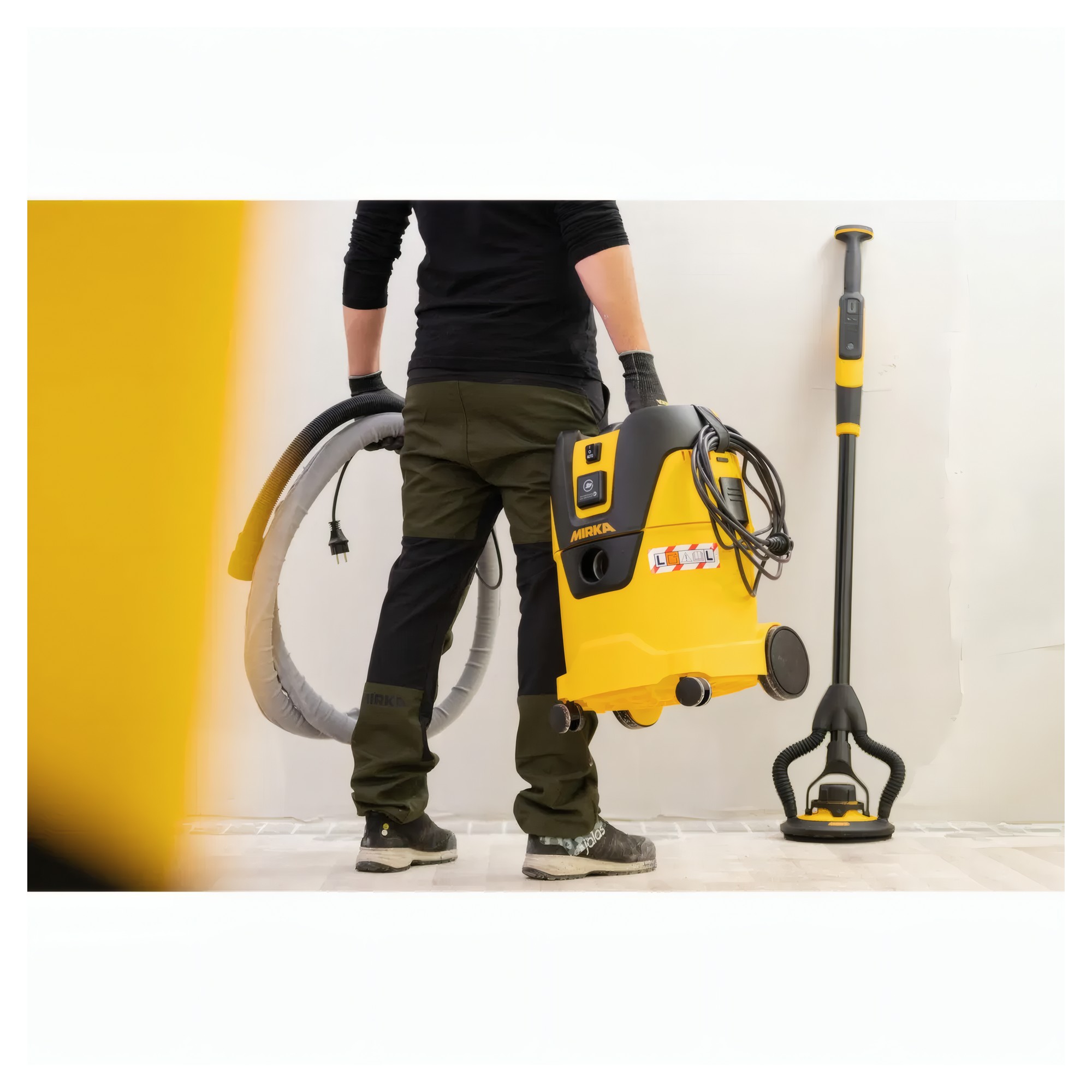 Купить Строительный пылесос Mirka Dust Extractor 1125L 8999000222 220-240В 1200Вт 25л 61дБ IPX4 375x390x530мм для сухой и влажной уборки 7ft.ru в интернет магазине Семь Футов