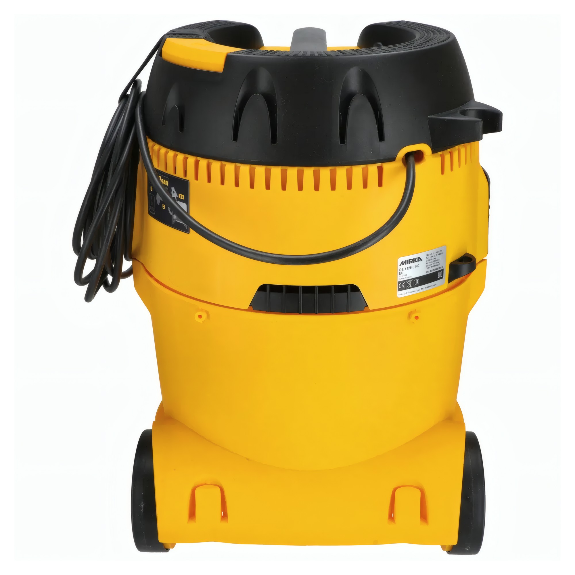 Купить Строительный пылесос Mirka Dust Extractor 1125L 8999000222 220-240В 1200Вт 25л 61дБ IPX4 375x390x530мм для сухой и влажной уборки 7ft.ru в интернет магазине Семь Футов