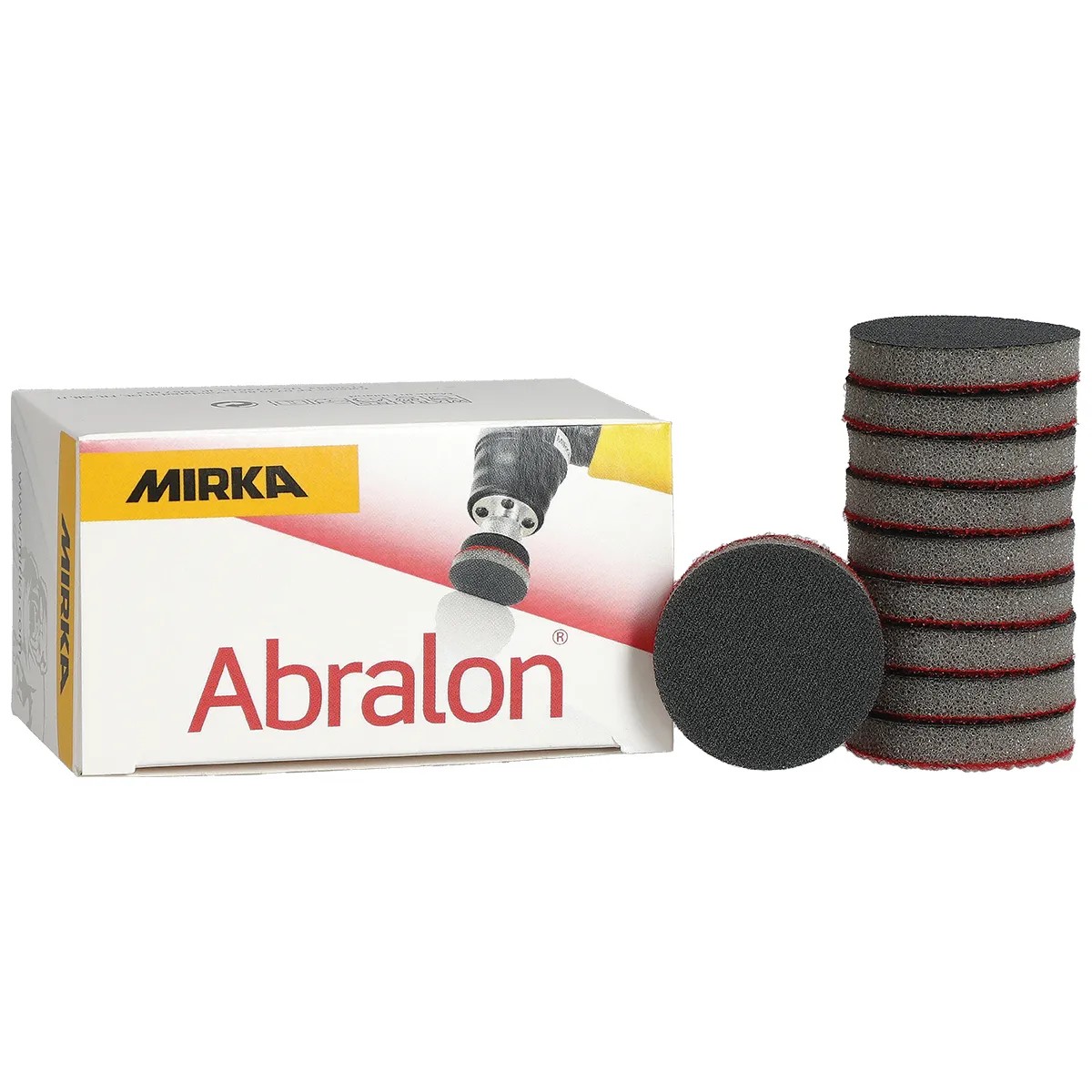 Купить Диск шлифовальный гибкий Mirka 8A20901092 Abralon Ø34х6,5мм P1000 на липучке 10шт/уп 7ft.ru в интернет магазине Семь Футов
