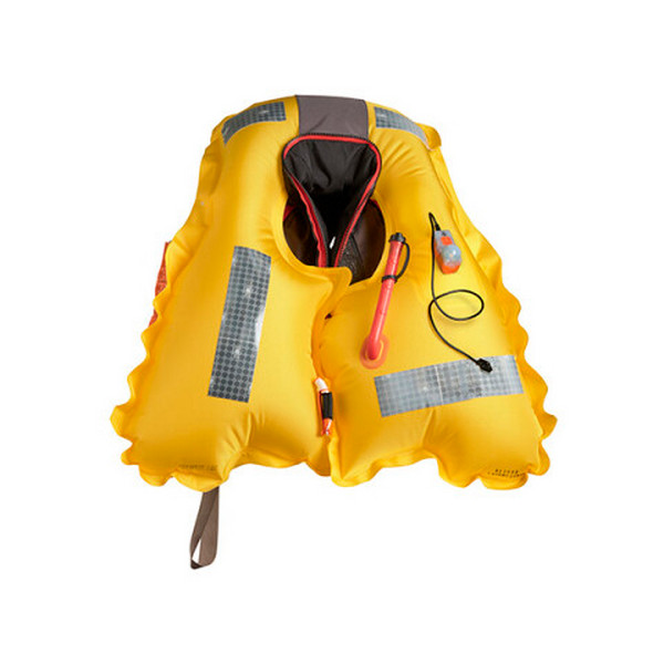 Купить Надувной спасательный жилет Crewsaver PC-0017862 Crewfit 180N Pro неоново-жёлтый с автоматическим пусковым механизмом и ремнями безопасности 7ft.ru в интернет магазине Семь Футов