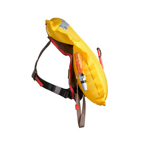 Купить Надувной спасательный жилет Crewsaver PC-0017862 Crewfit 180N Pro неоново-жёлтый с автоматическим пусковым механизмом и ремнями безопасности 7ft.ru в интернет магазине Семь Футов