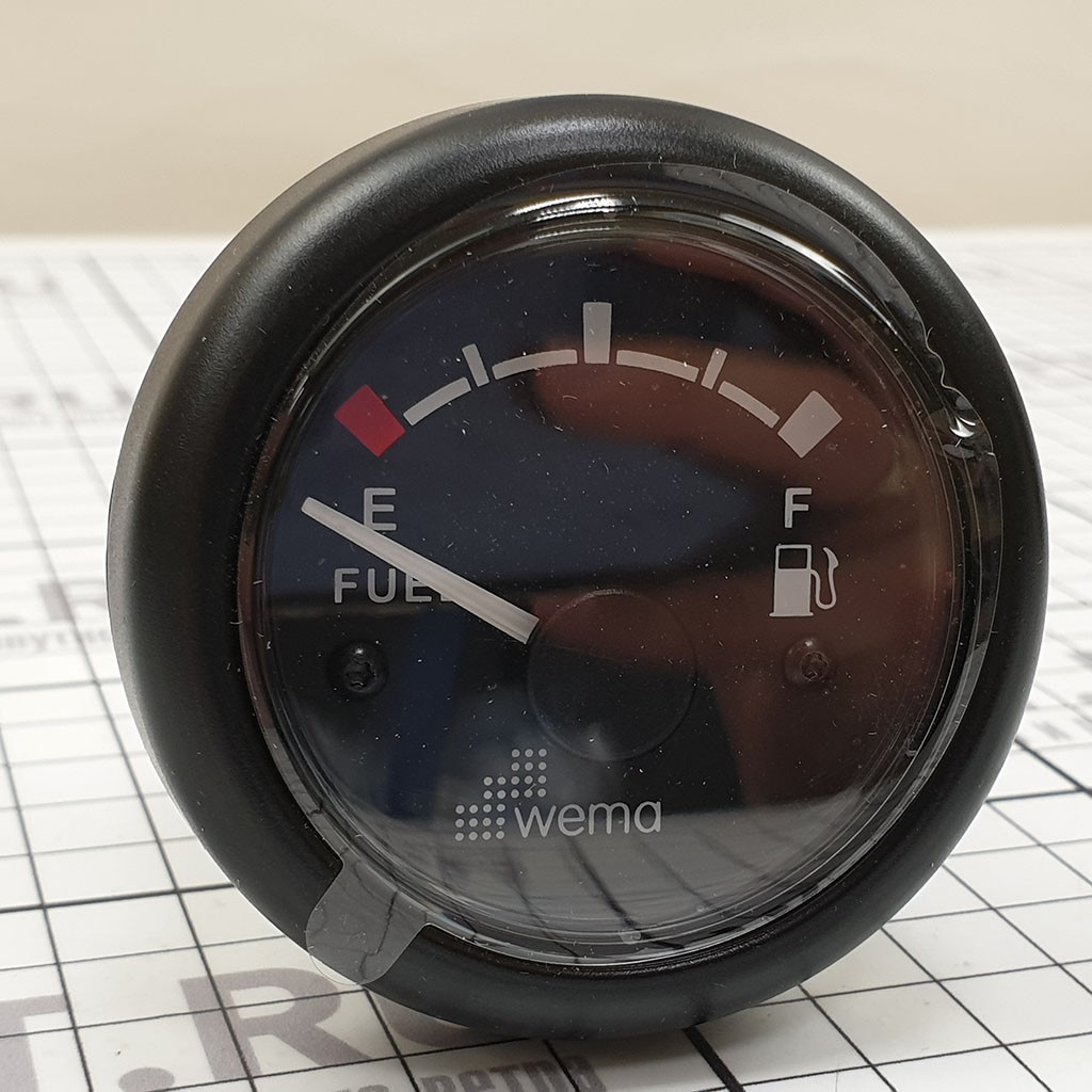 Купить Индикатор уровня топлива Wema IPFR-BB 110320 12/24В 0-190Ом Ø62мм чёрный циферблат с чёрным кольцом 7ft.ru в интернет магазине Семь Футов