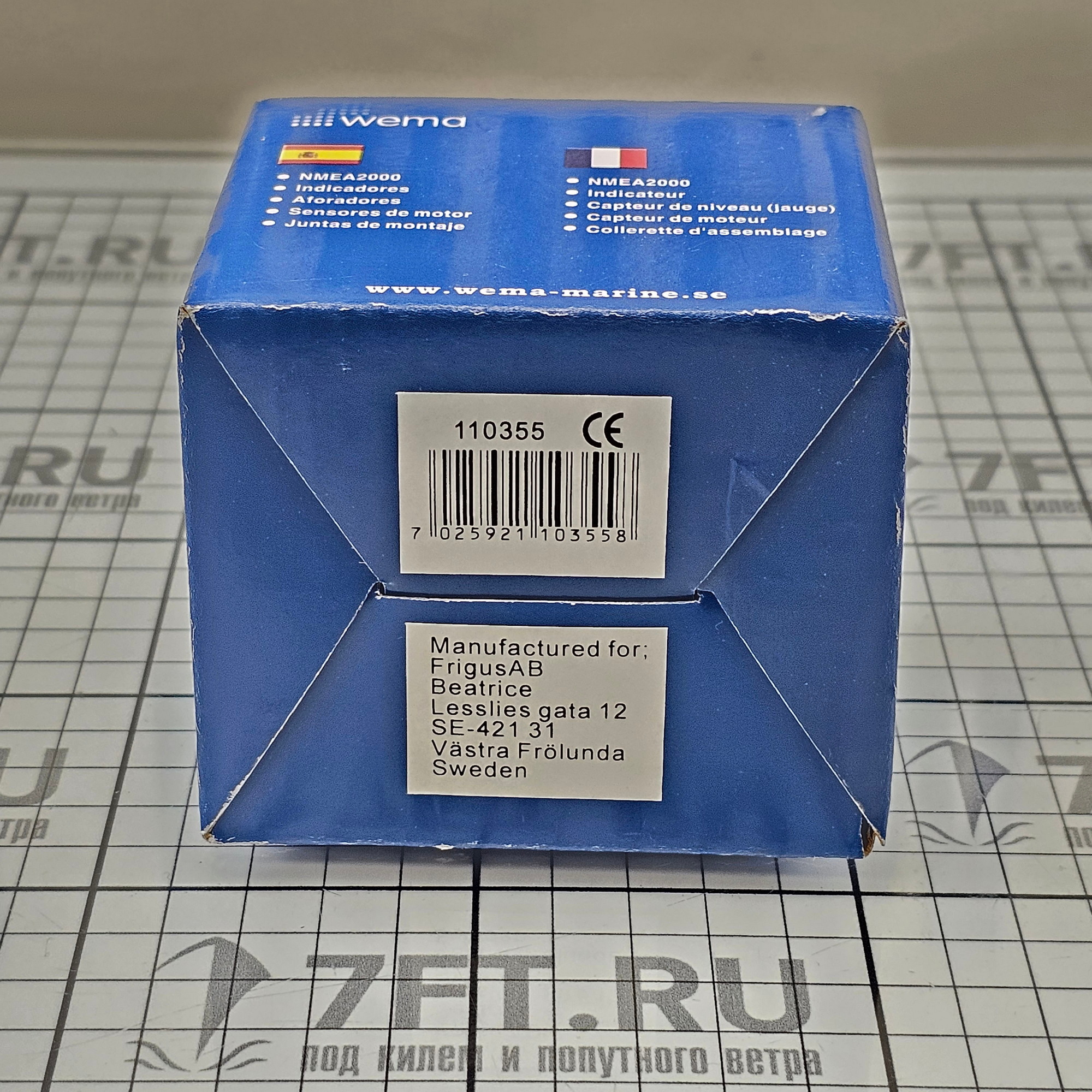 Купить Индикатор температуры охлаждающей жидкости Wema IPTR-BB-40-120 300 - 23 Ом 12/24 В 7ft.ru в интернет магазине Семь Футов