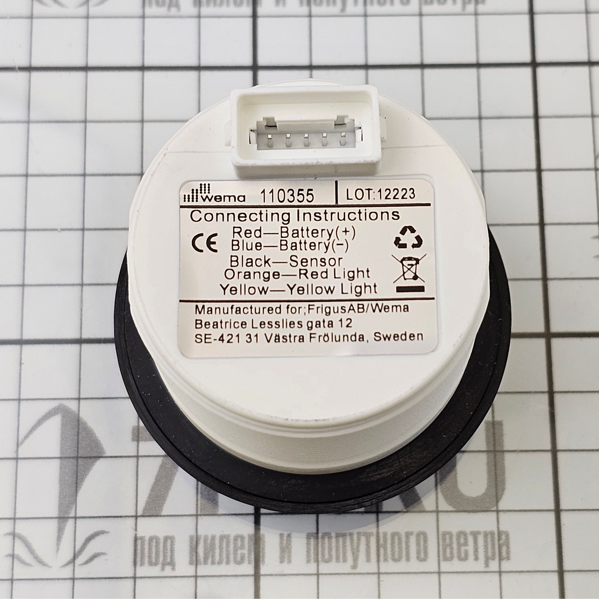Купить Индикатор температуры охлаждающей жидкости Wema IPTR-BB-40-120 300 - 23 Ом 12/24 В 7ft.ru в интернет магазине Семь Футов