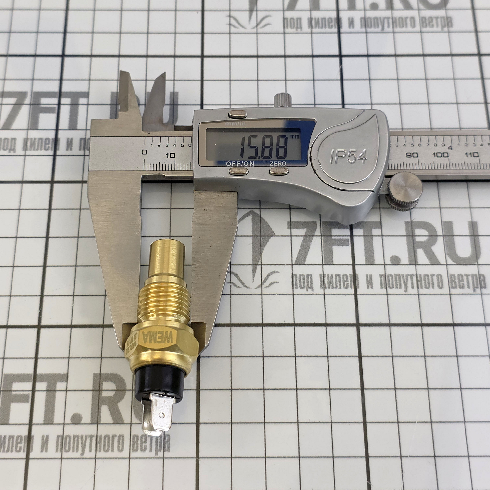 Купить Датчик температуры масла/воды Wema STP-2A 25-100°C резьба M16x1,5 с изолированным выходом 7ft.ru в интернет магазине Семь Футов
