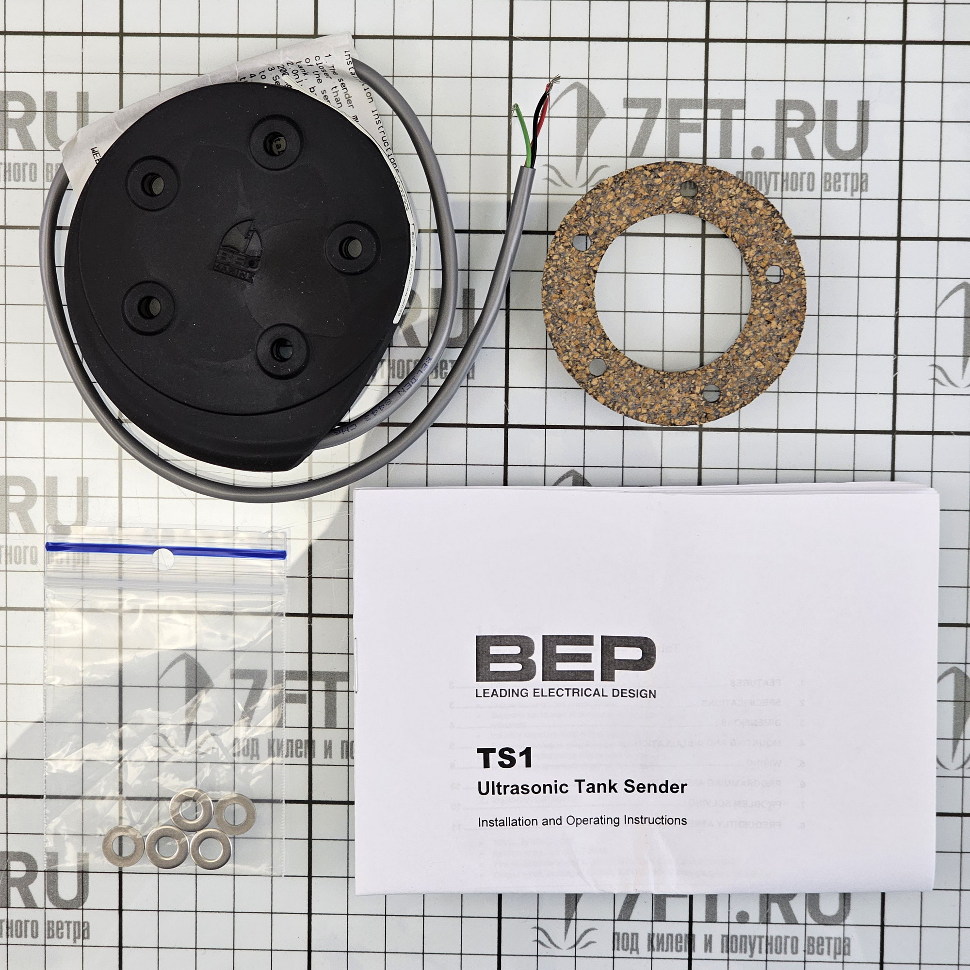 Купить Датчик уровня жидкости BEP Marine Matrix TS1 12-32В 0-200см 33-240Ом/10-180Ом универсальный ультразвуковой 7ft.ru в интернет магазине Семь Футов