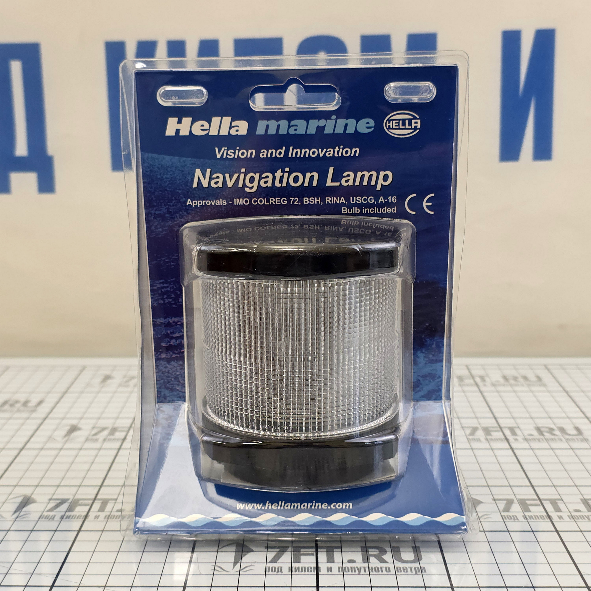 Купить Круговой огонь белый Hella Marine 2LT 002 984-505 NaviLED 2 NM 12/24В 10Вт 360° Ø88x107мм для судна до 20м 7ft.ru в интернет магазине Семь Футов