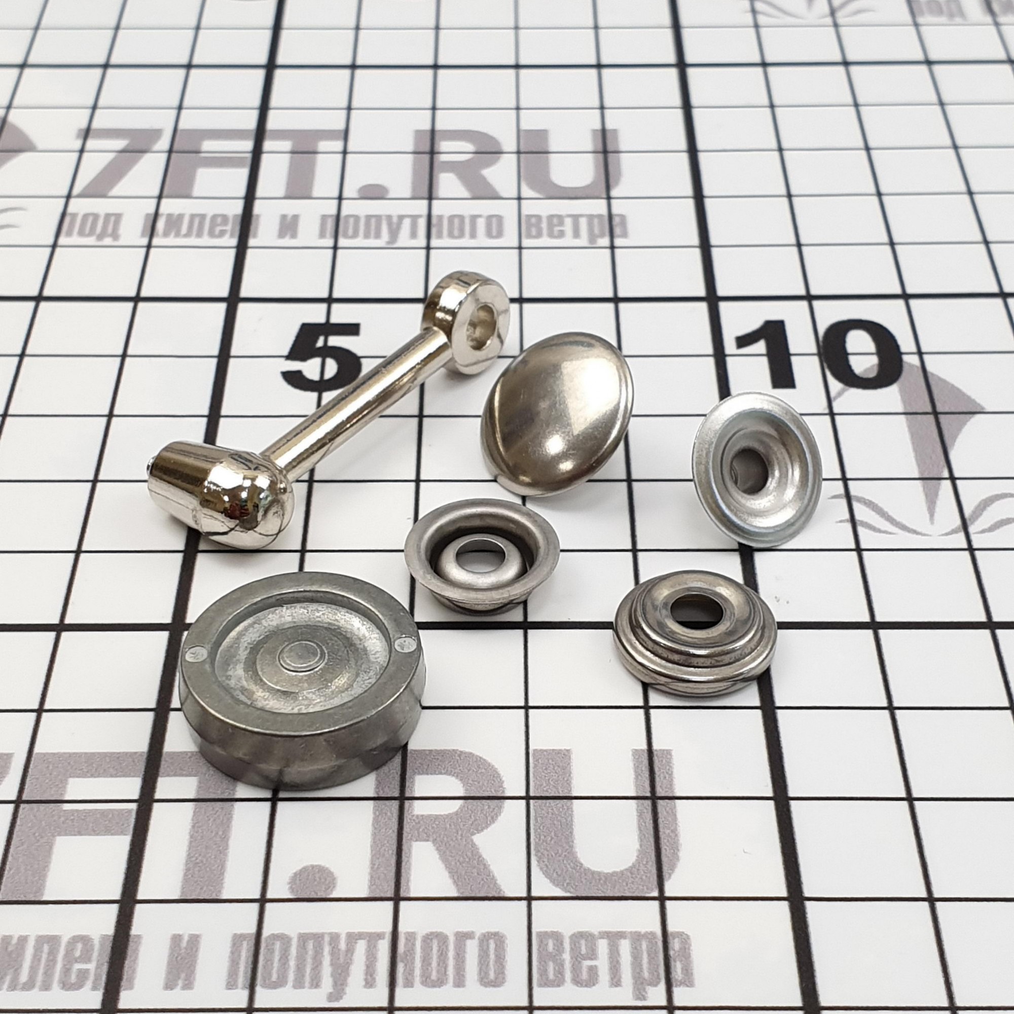 Купить Кнопки с оснасткой для установки Osculati 10.301.01 17 мм 7ft.ru в интернет магазине Семь Футов