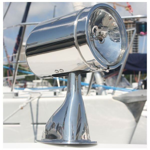 Купить Фара-искатель с дистанционным управлением Marinco 22040A 12В 100Вт 72000Кд угол поворота 70°/350° из нержавеющей стали AISI304 7ft.ru в интернет магазине Семь Футов