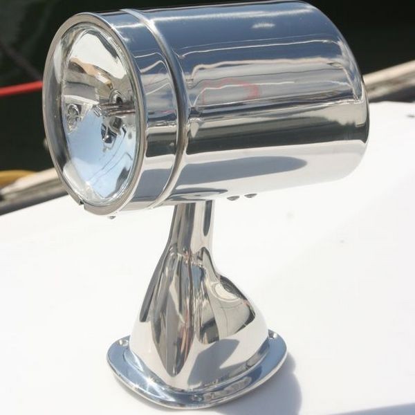 Купить Фара-искатель с дистанционным управлением Marinco 22040A 12В 100Вт 72000Кд угол поворота 70°/350° из нержавеющей стали AISI304 7ft.ru в интернет магазине Семь Футов