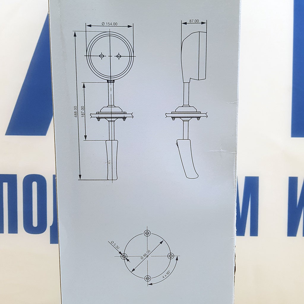 Купить Фара-искатель галогеновая Hella Marine 1H3 998 502-021 Twin Light 12В 55Вт 154x475мм IPX6 7ft.ru в интернет магазине Семь Футов