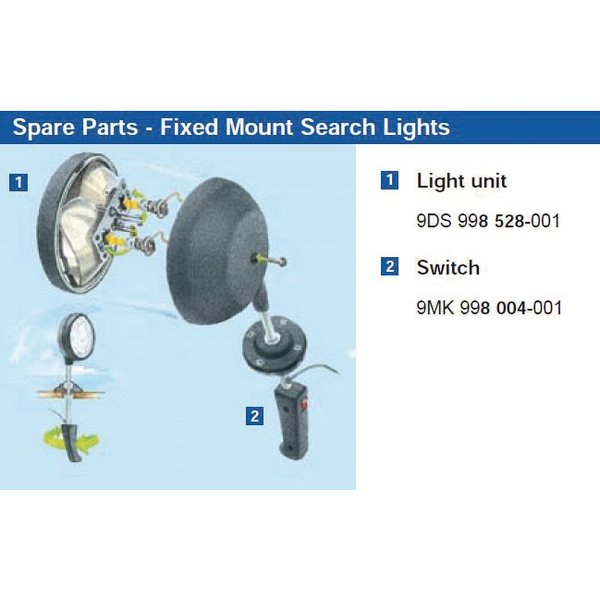 Купить Фара-искатель галогеновая Hella Marine 1H3 998 502-021 Twin Light 12В 55Вт 154x475мм IPX6 7ft.ru в интернет магазине Семь Футов