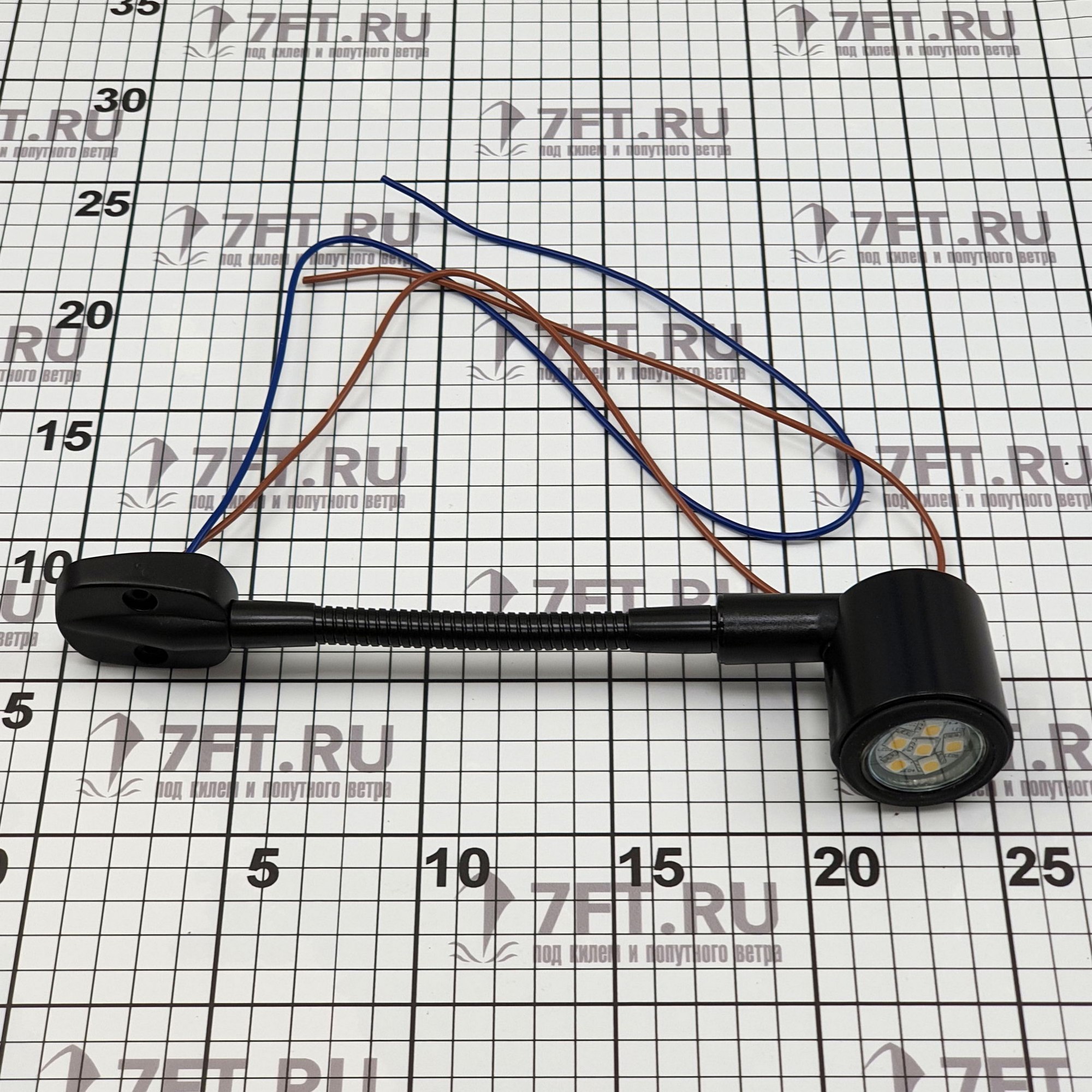 Купить Светильник штурманский светодиодный Batsystem Frilight Kurs 94447-130 LED 12 - 14 В 130 мм чёрный корпус 7ft.ru в интернет магазине Семь Футов