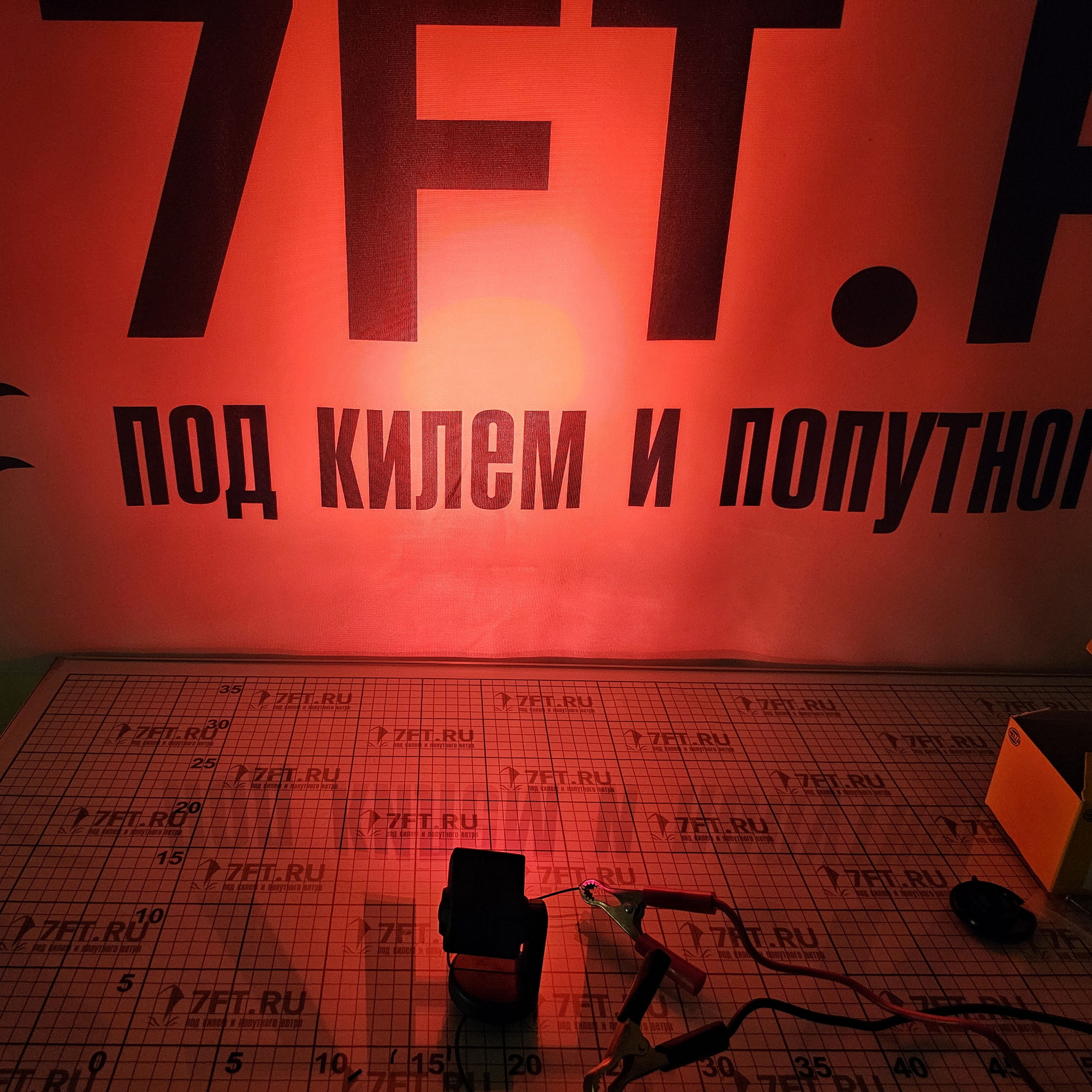 Купить Бра галогеновое Hella Marine 2AB 004532-101 12В 58x70мм с креплением на поверхность чёрный корпус белое/красное стекло 7ft.ru в интернет магазине Семь Футов