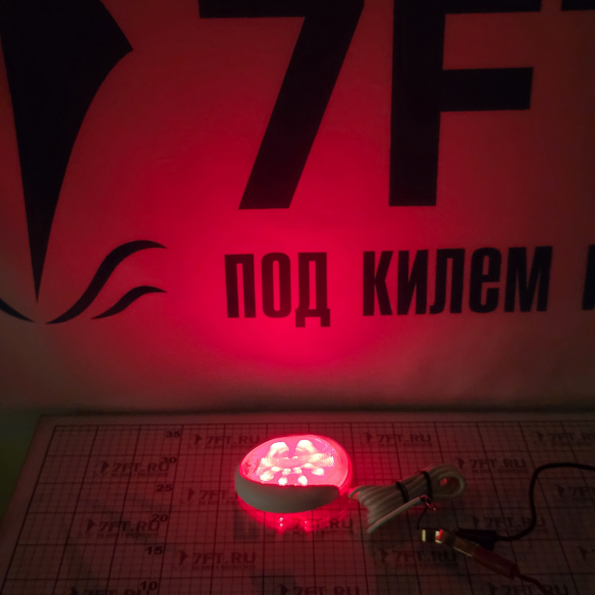 Купить Светильник накладной водонепроницаемый Hella Marine EuroLed 130 Touch 2JA 959 950-121 9-33В 4Вт белый корпус белый/красный свет 7ft.ru в интернет магазине Семь Футов