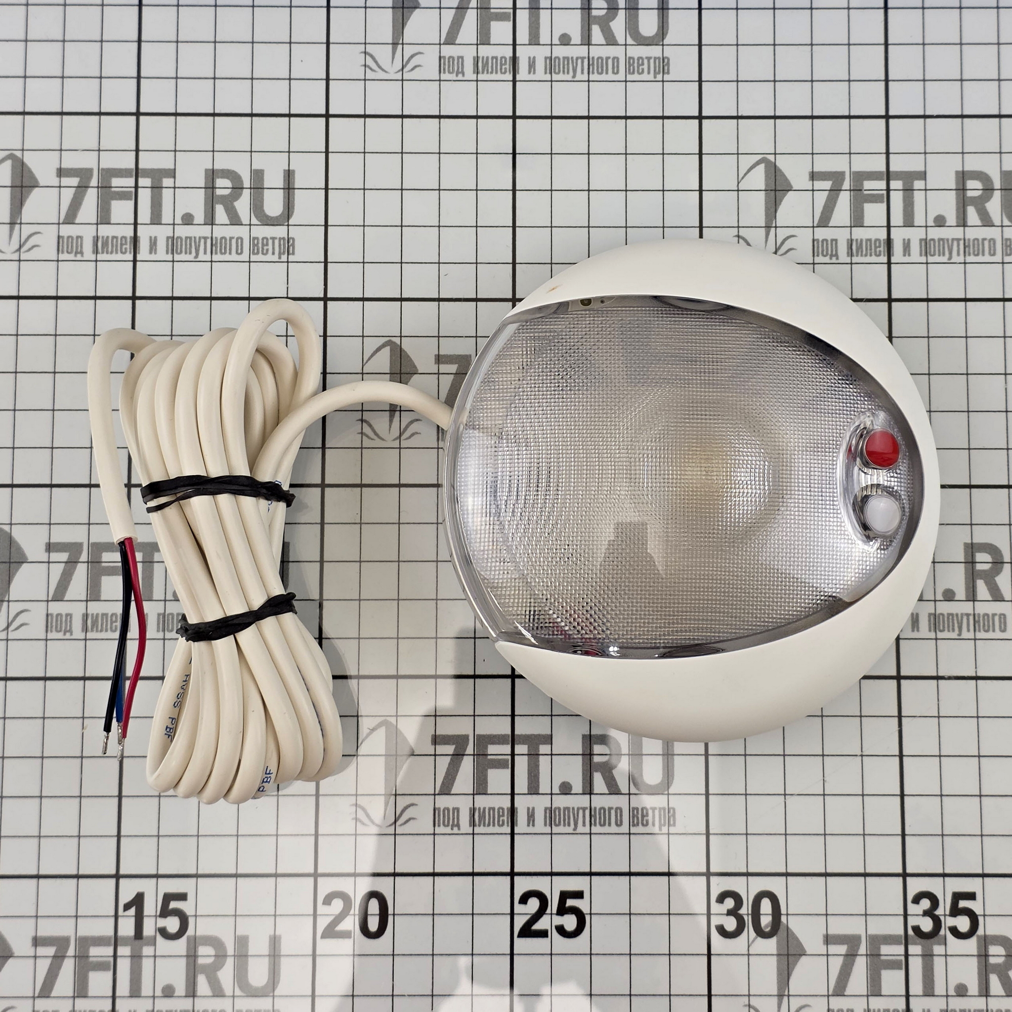 Купить Светильник накладной водонепроницаемый Hella Marine EuroLed 130 Touch 2JA 959 950-121 9-33В 4Вт белый корпус белый/красный свет 7ft.ru в интернет магазине Семь Футов