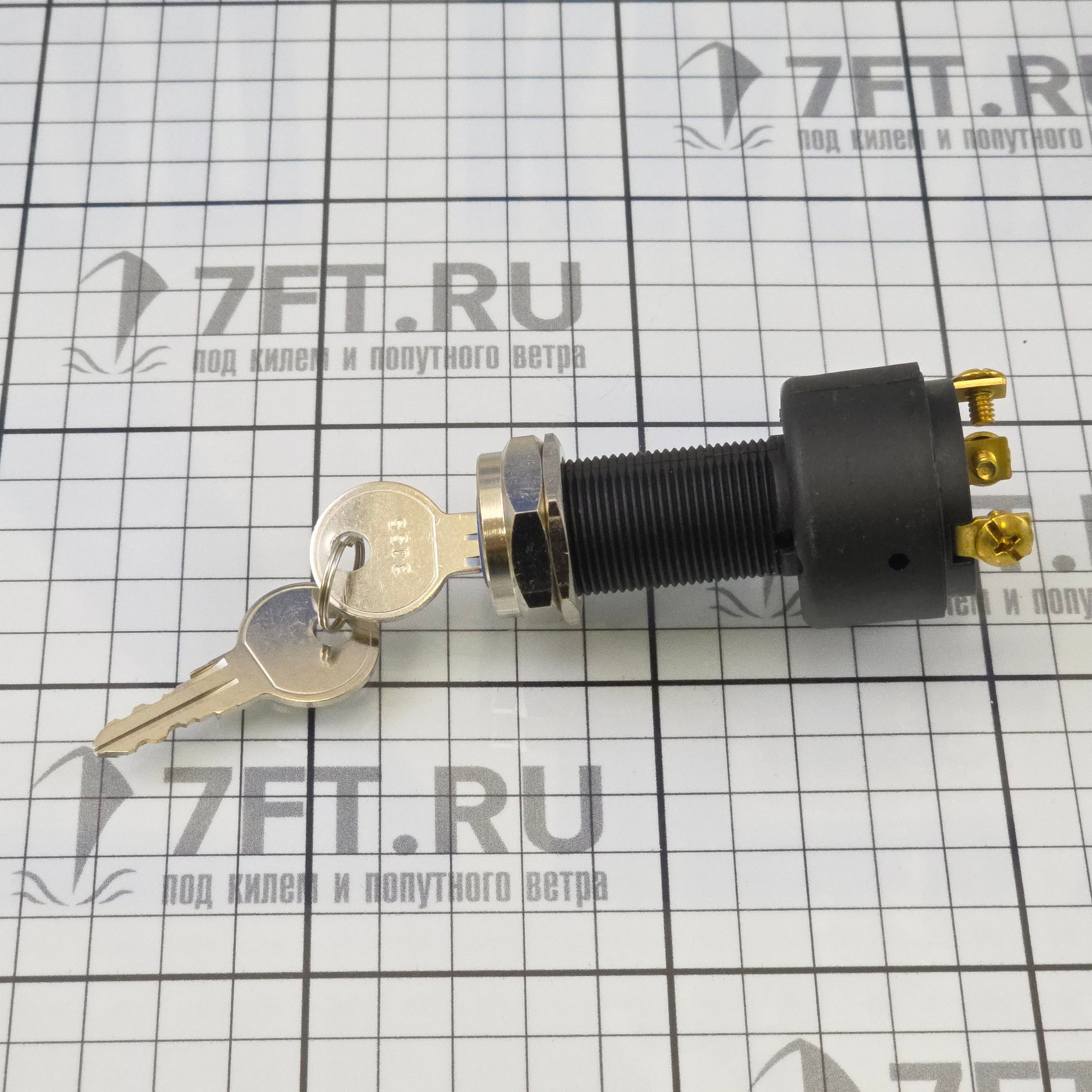 Купить Замок зажигания 3-х позиционный Littelfuse M-850 66 мм 7ft.ru в интернет магазине Семь Футов