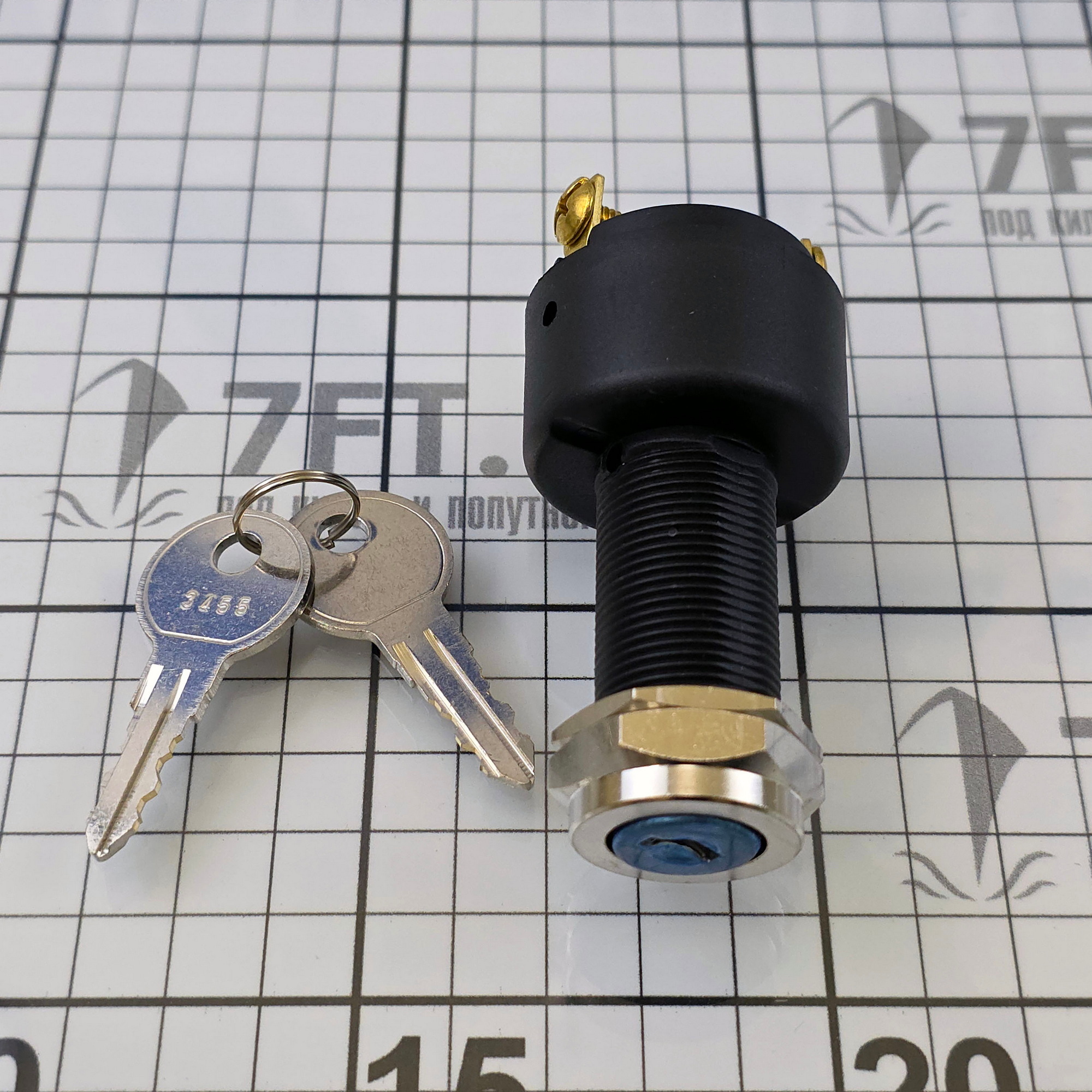 Купить Замок зажигания 3-х позиционный Littelfuse M-850 66 мм 7ft.ru в интернет магазине Семь Футов