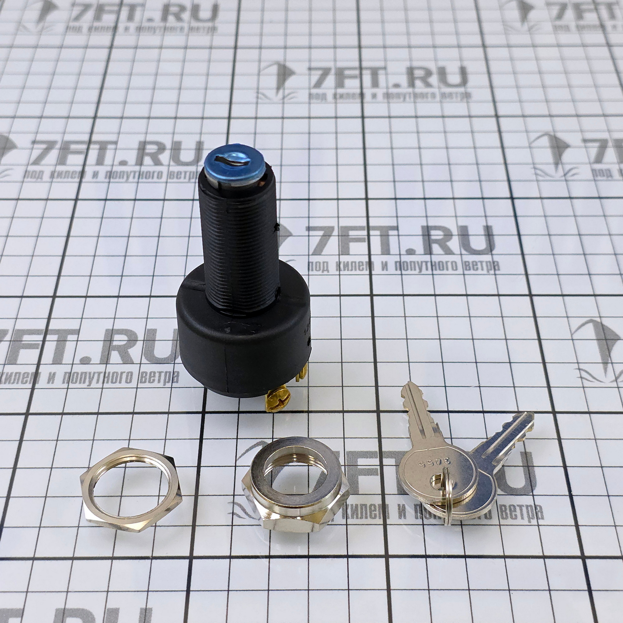 Купить Замок зажигания 3-х позиционный Littelfuse M-850 66 мм 7ft.ru в интернет магазине Семь Футов