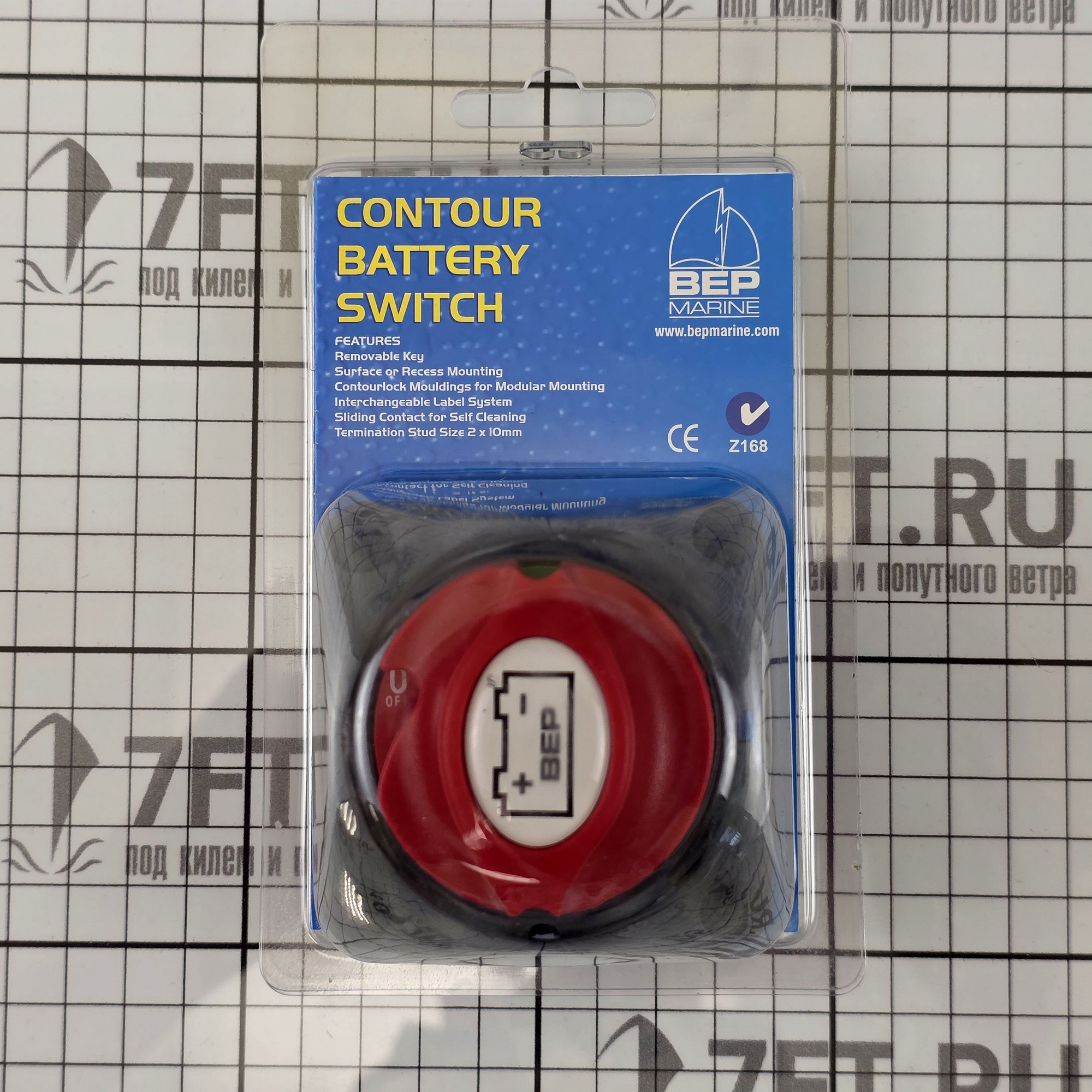 Купить Переключатель АКБ BEP Marine 701 275А 12-48В ON-OFF 2-х позиционный черный/красный 7ft.ru в интернет магазине Семь Футов
