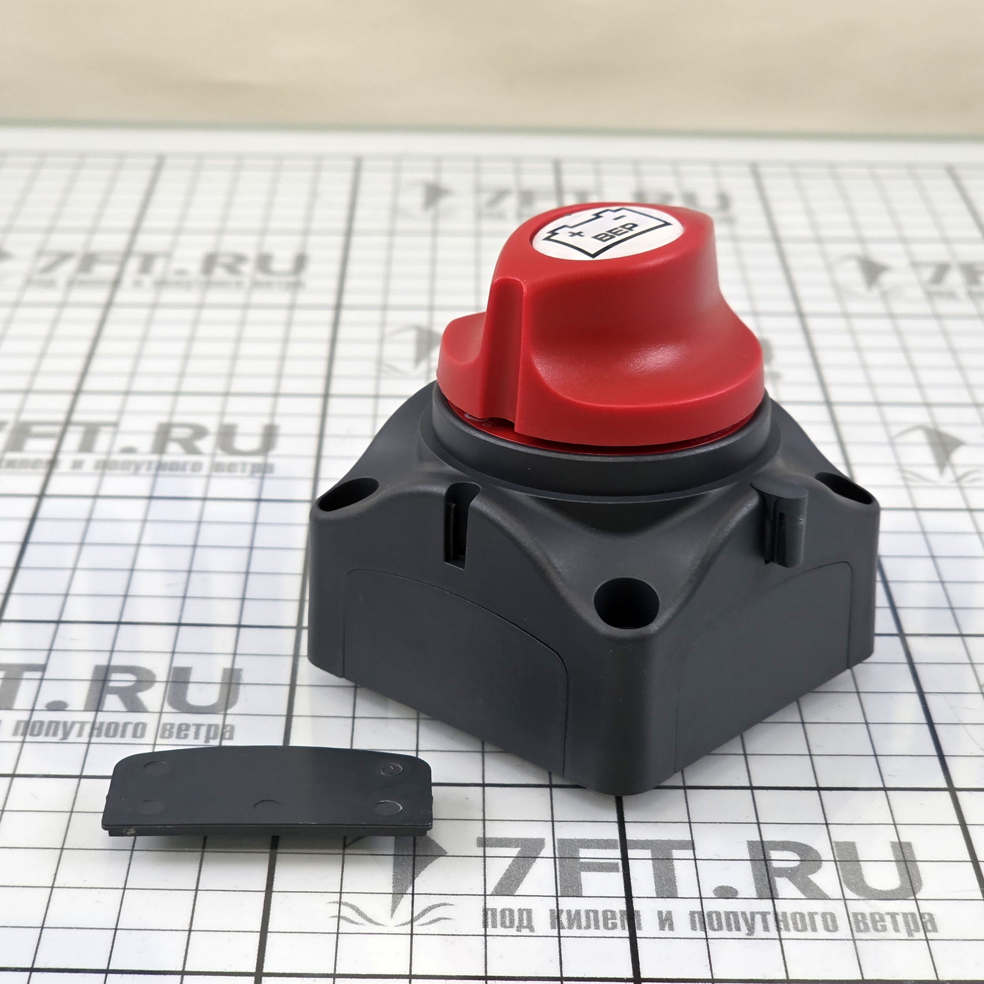 Купить Переключатель АКБ BEP Marine 701 275А 12-48В ON-OFF 2-х позиционный черный/красный 7ft.ru в интернет магазине Семь Футов