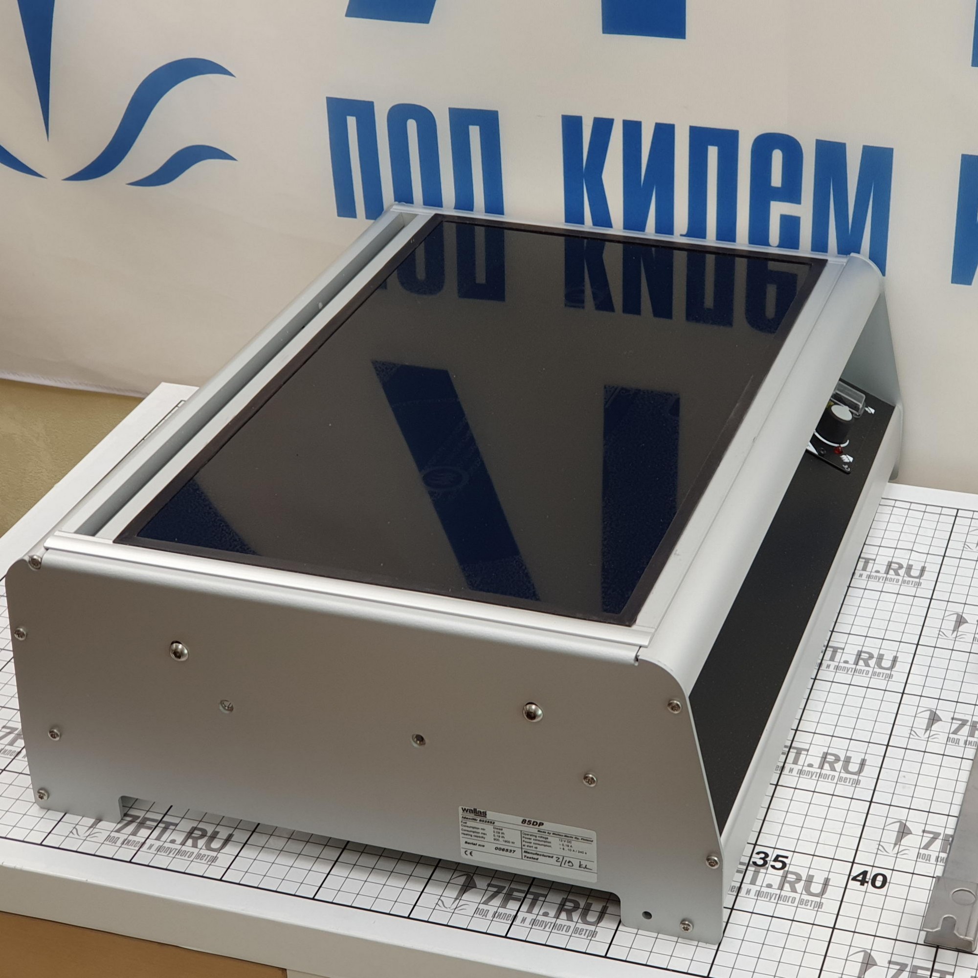 Купить Дизельная плита двухконфорочная Wallas 85DP 12В 900-1900Вт 0,09-0,19л/час 475x370x175мм керамическая из нержавеющей стали 7ft.ru в интернет магазине Семь Футов