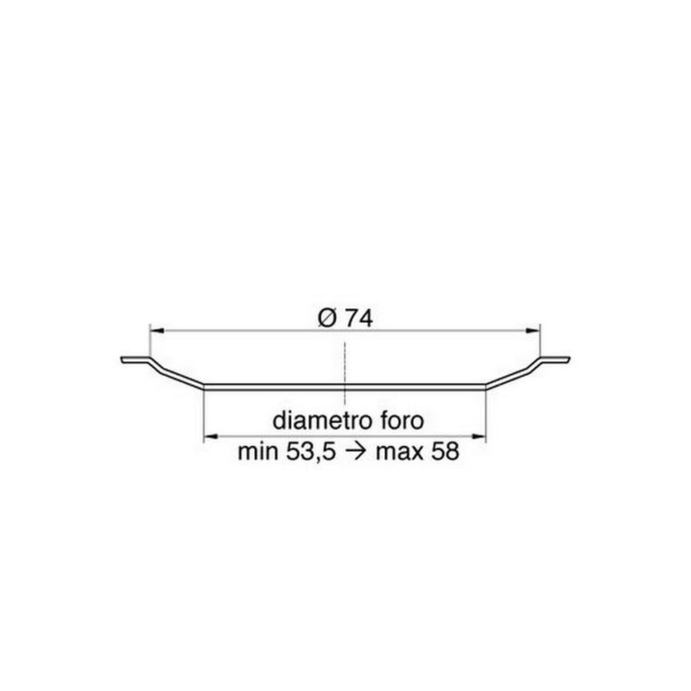 Купить Сток прямой с пробкой Barka PI1435TM Ø70/53,5x40мм с резьбой 1"1/4 из нержавеющей стали и пластика 7ft.ru в интернет магазине Семь Футов