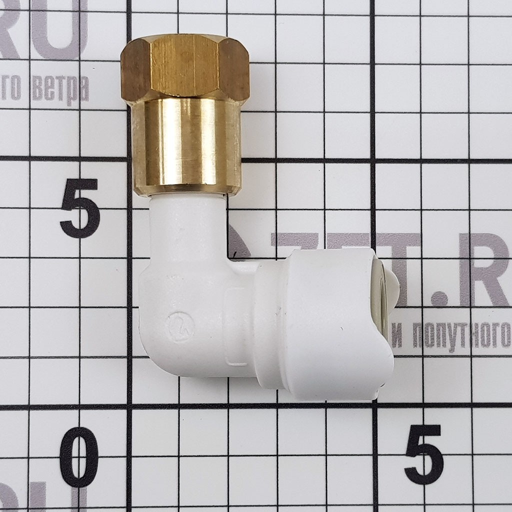 Купить Коннектор угловой Whale Elbow Adaptor WX1531B 15 мм 7ft.ru в интернет магазине Семь Футов
