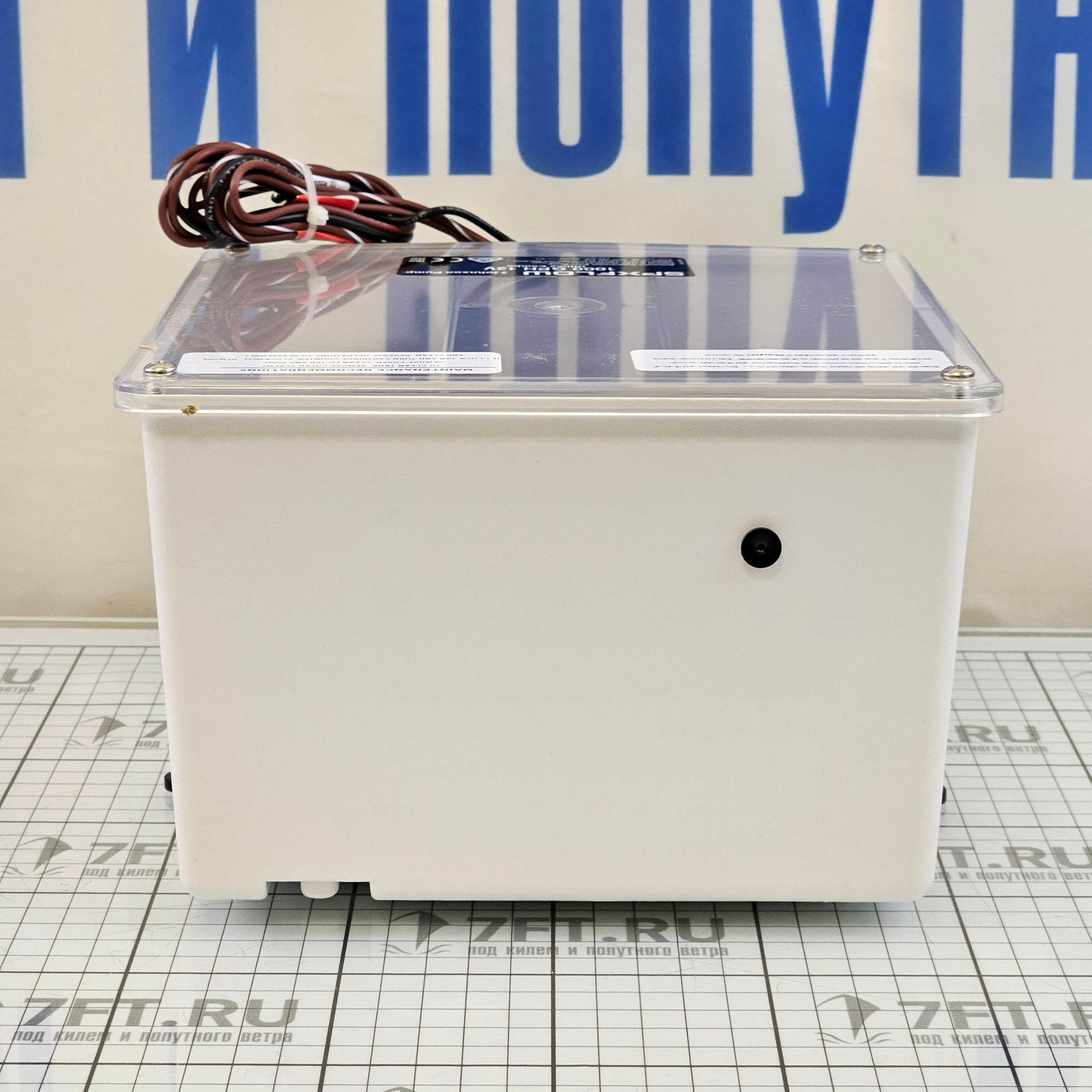 Купить Резервуар сточных вод Johnson Pump 32-57151-01 12В 3,2A 61л/мин 273,05х209,8х144,78мм  7ft.ru в интернет магазине Семь Футов