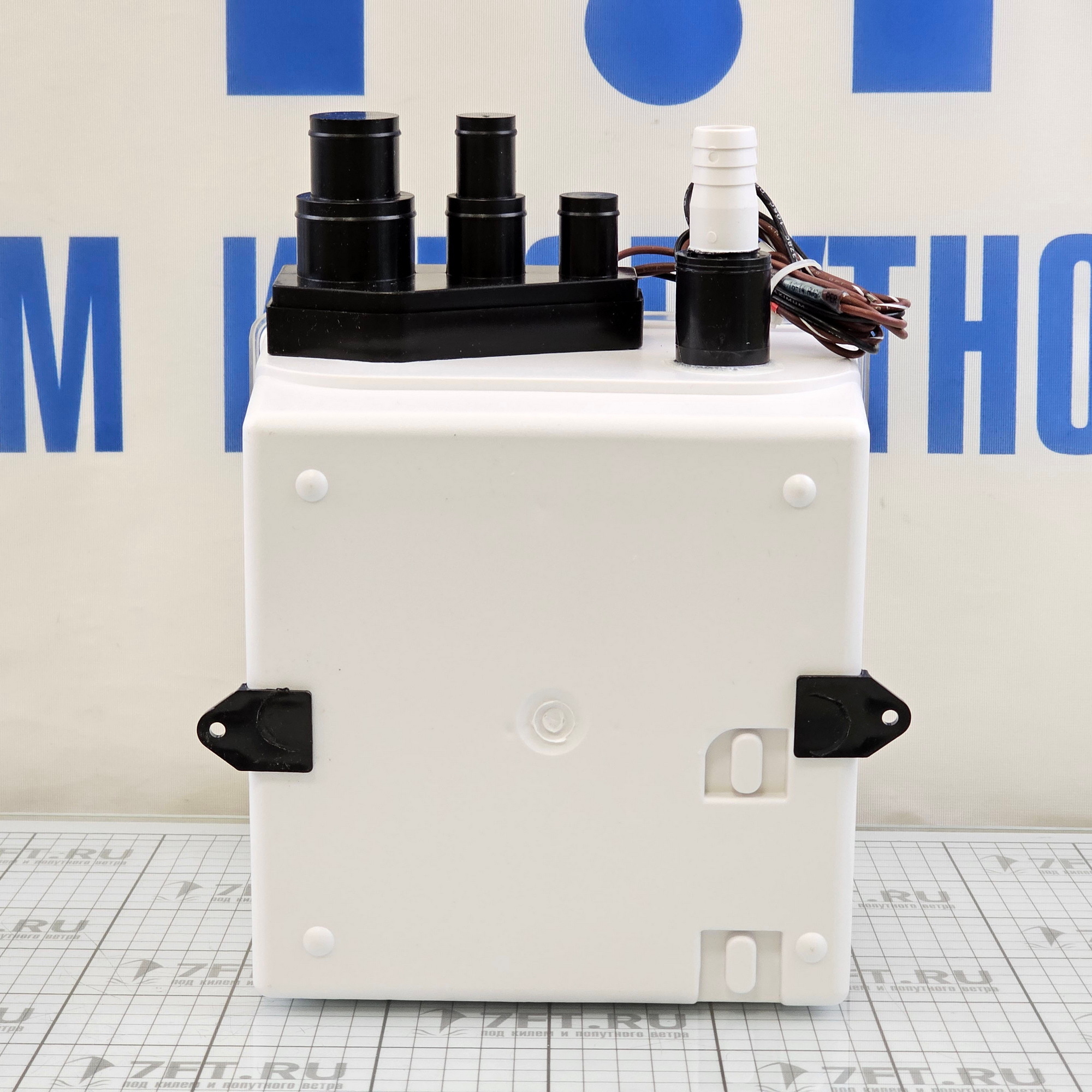 Купить Резервуар сточных вод Johnson Pump 32-57151-01 12В 3,2A 61л/мин 273,05х209,8х144,78мм  7ft.ru в интернет магазине Семь Футов