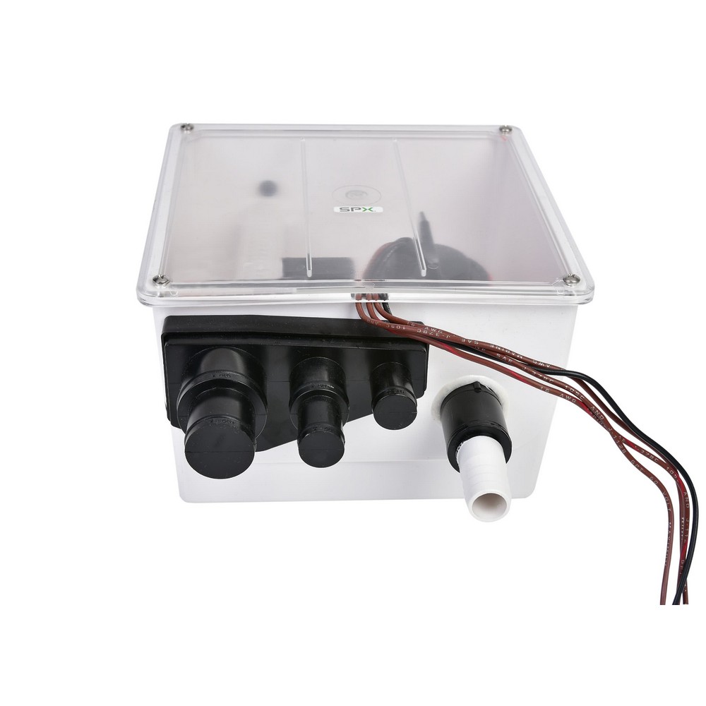 Купить Резервуар сточных вод Johnson Pump 32-57151-01 12В 3,2A 61л/мин 273,05х209,8х144,78мм  7ft.ru в интернет магазине Семь Футов