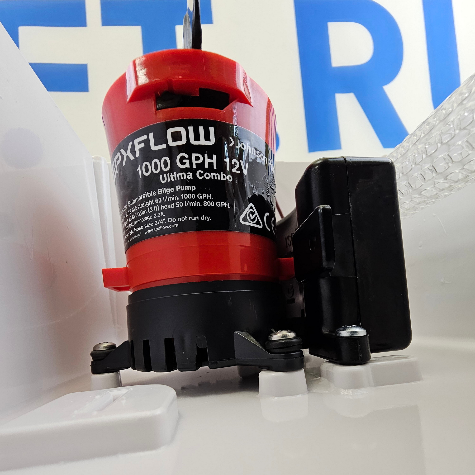 Купить Резервуар сточных вод Johnson Pump 32-57151-01 12В 3,2A 61л/мин 273,05х209,8х144,78мм  7ft.ru в интернет магазине Семь Футов