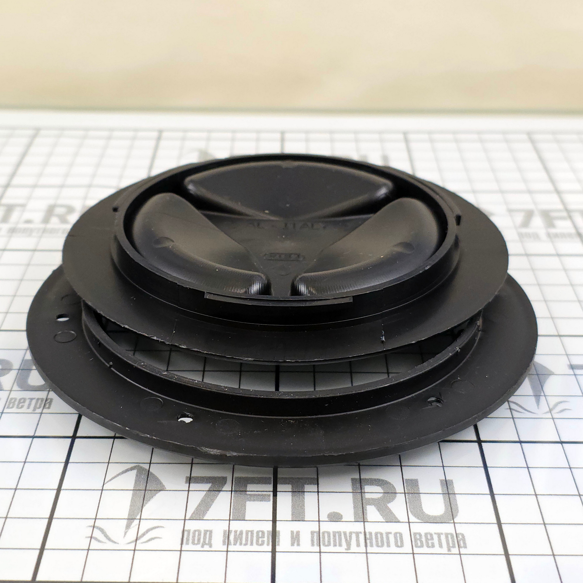 Купить Лючок инспекционный 45085E 140мм водонепроницаемый из чёрной пластмассы 7ft.ru в интернет магазине Семь Футов