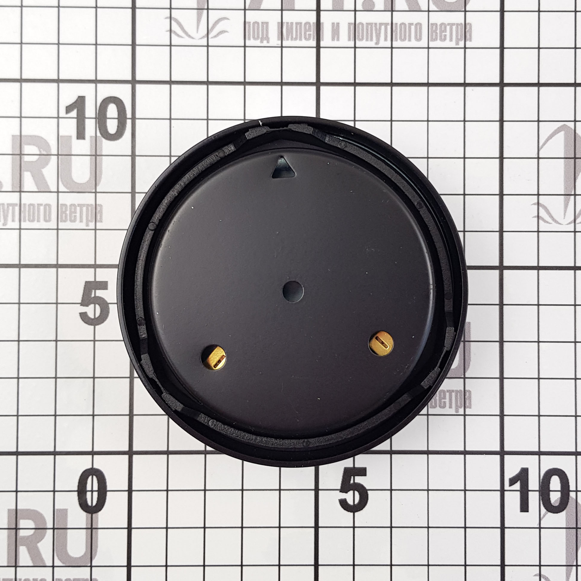 Купить Термогигрометр Barigo 915 85мм Ø85мм черный из лакированной латуни 7ft.ru в интернет магазине Семь Футов