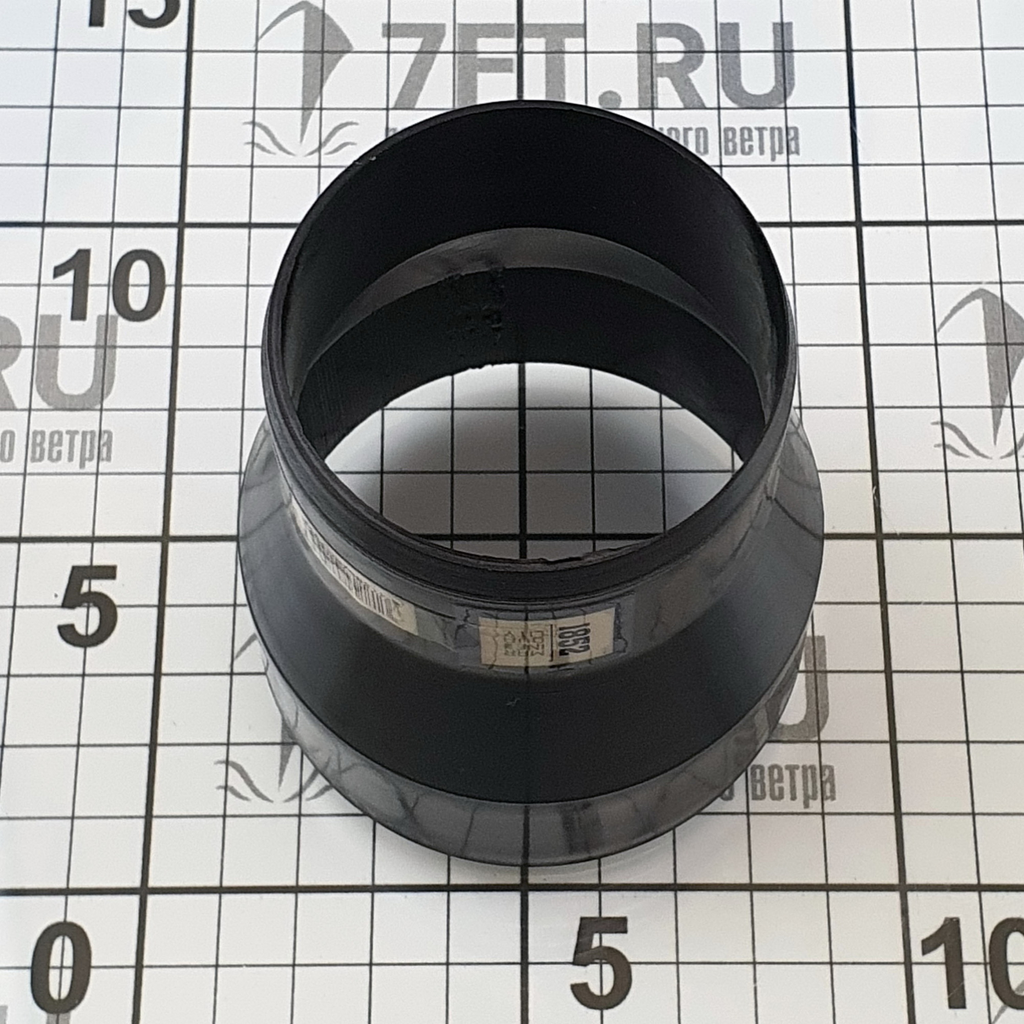 Купить Переходник для шланга из пластмассы Marine Quality 1009750 75 мм - 60 мм черный 7ft.ru в интернет магазине Семь Футов