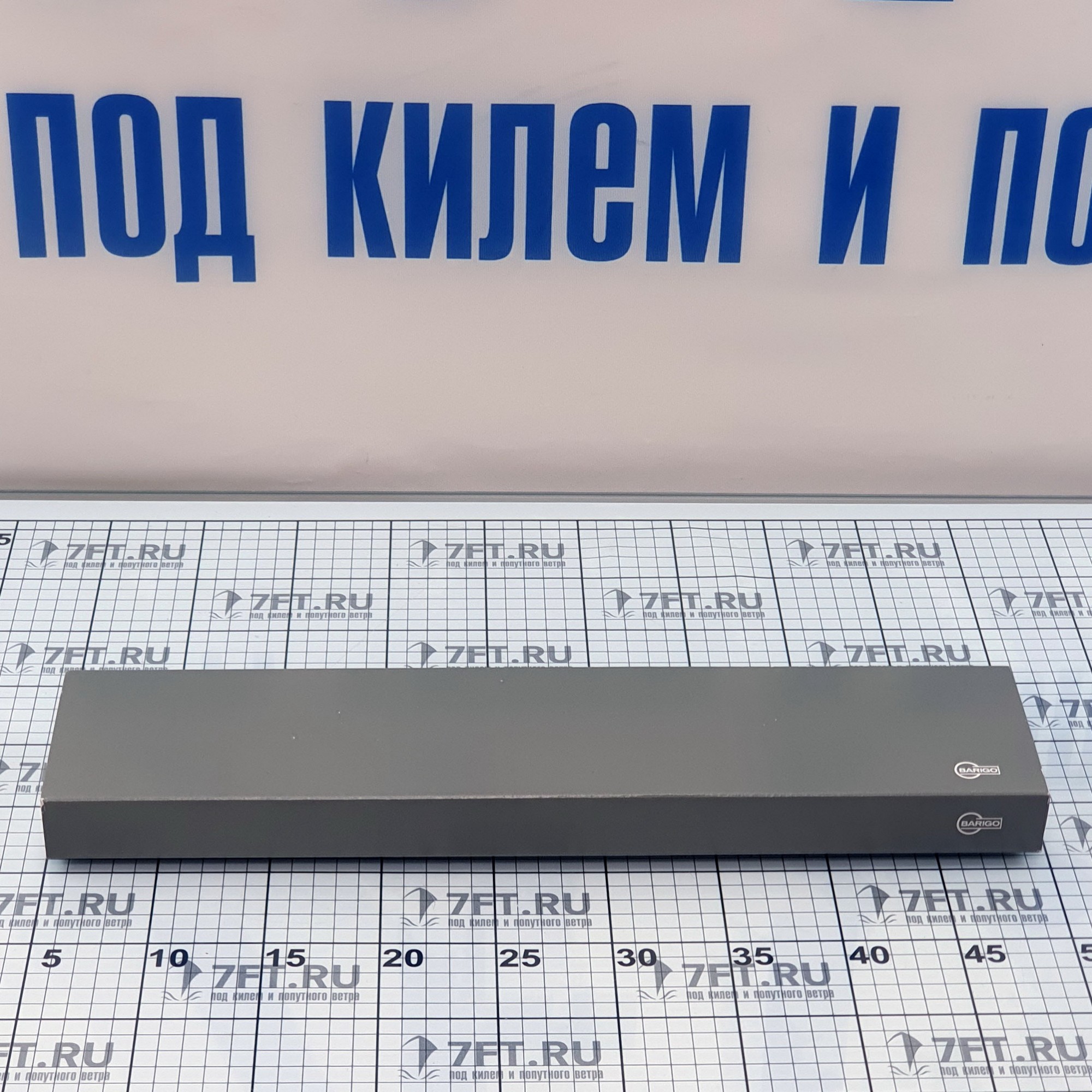 Купить Термометр уличный Barigo 882 400x60мм из нержавеющей стали 7ft.ru в интернет магазине Семь Футов