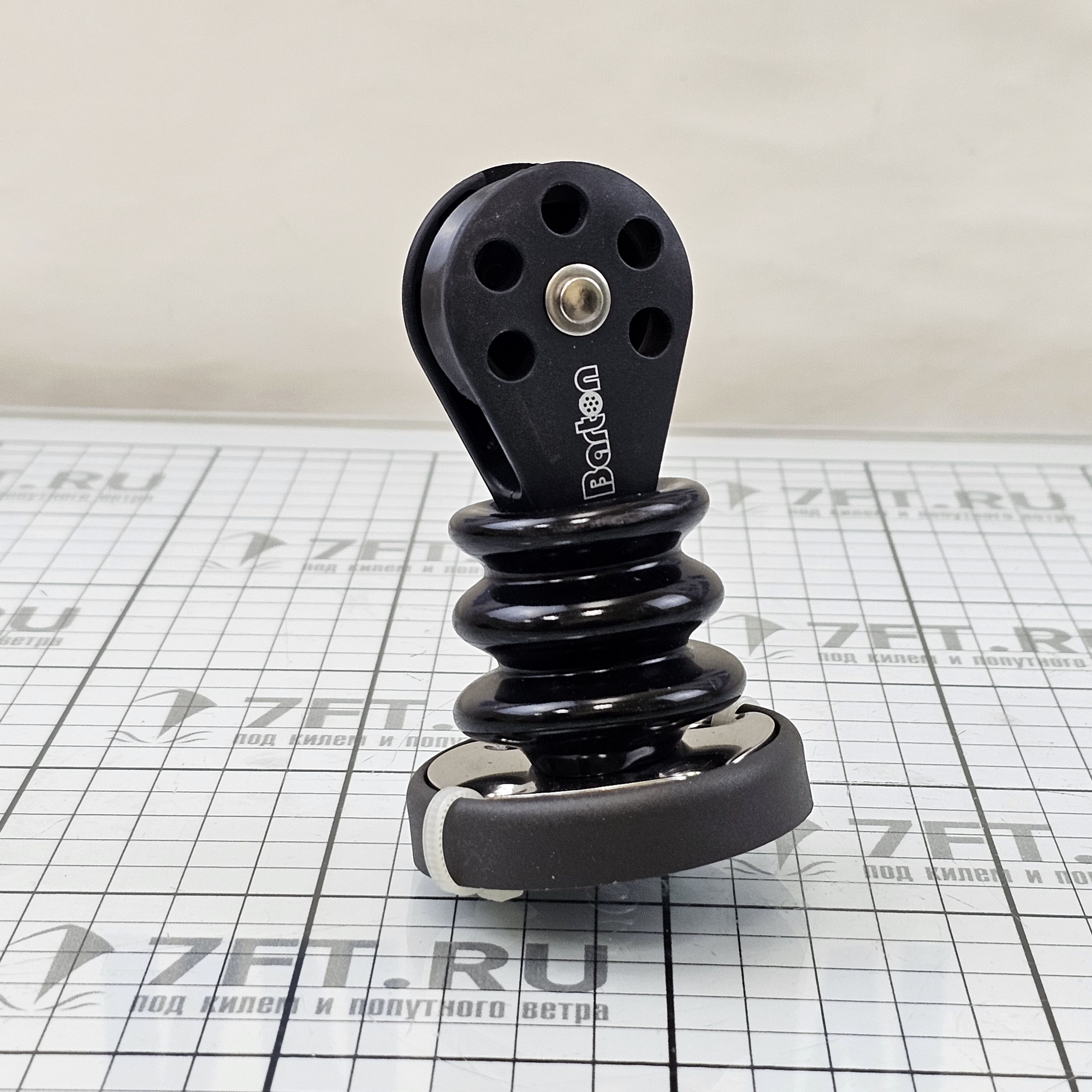 Купить Блок одношкивный опорный Barton Marine серия 2 N02170 35 мм 370 - 740 кг подпружиненный 7ft.ru в интернет магазине Семь Футов