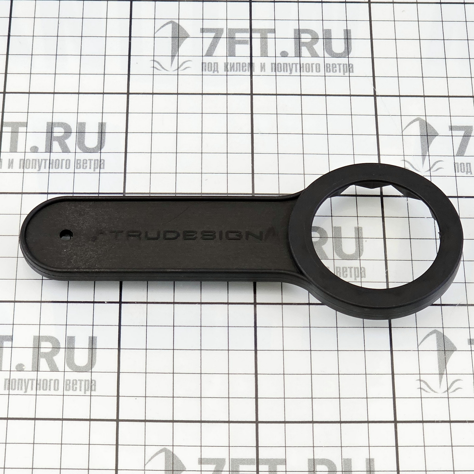 Купить Кран трехходовой для сточных вод TruDesign Aquavalve 90314 вн.резьба 1 1/2" из белого полиамида 7ft.ru в интернет магазине Семь Футов