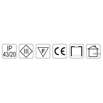 Купить Светильник светодиодный Foresti & Suardi Sextans Big QB 5087.C.4000.W Power Led 3 10 - 30 В 3,6 Вт с диммером белый свет 7ft.ru в интернет магазине Семь Футов