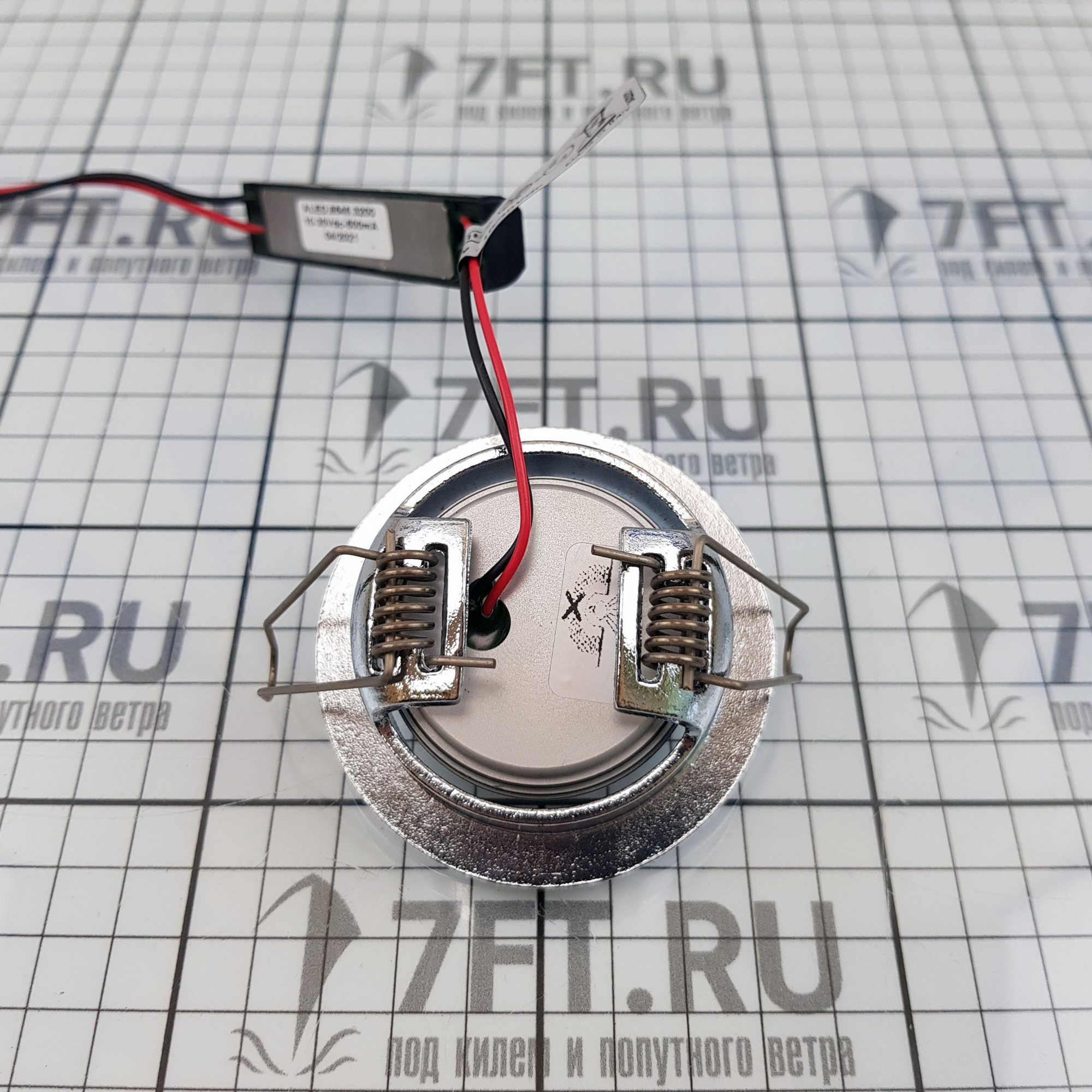 Купить Светильник светодиодный Foresti & Suardi Phoenix B 8545.C.3200 Power Led 10 - 30 В 3 Вт с диммером белый свет 7ft.ru в интернет магазине Семь Футов