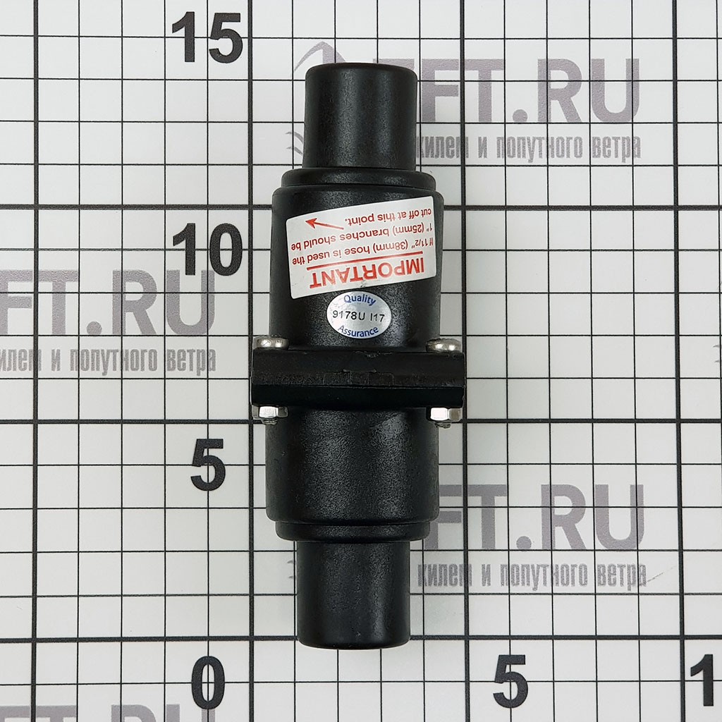 Купить Клапан невозвратный из пластмассы Whale LV1215 25 или 38 мм 7ft.ru в интернет магазине Семь Футов