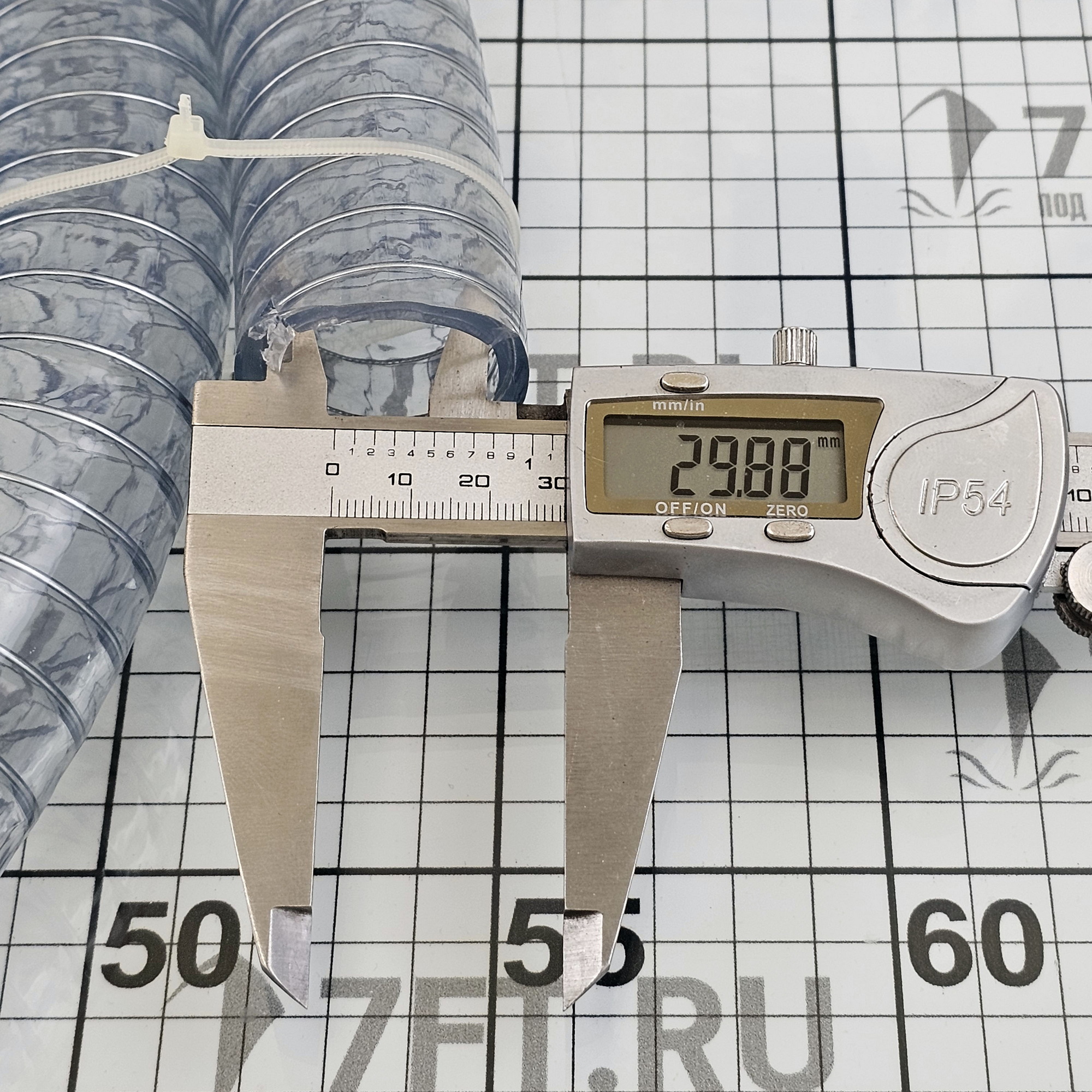 Купить Шланг водяной наружный Ø38мм внутренний Ø30мм -10°C-+60°C армированный из прозрачного полихлорвинила 7ft.ru в интернет магазине Семь Футов