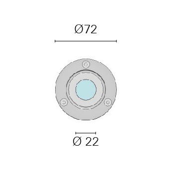 Купить Светильник светодиодный Foresti & Suardi Orion S 6055.I.3200 Power Led 10 - 30 В 2 Вт с диммером белый свет 7ft.ru в интернет магазине Семь Футов